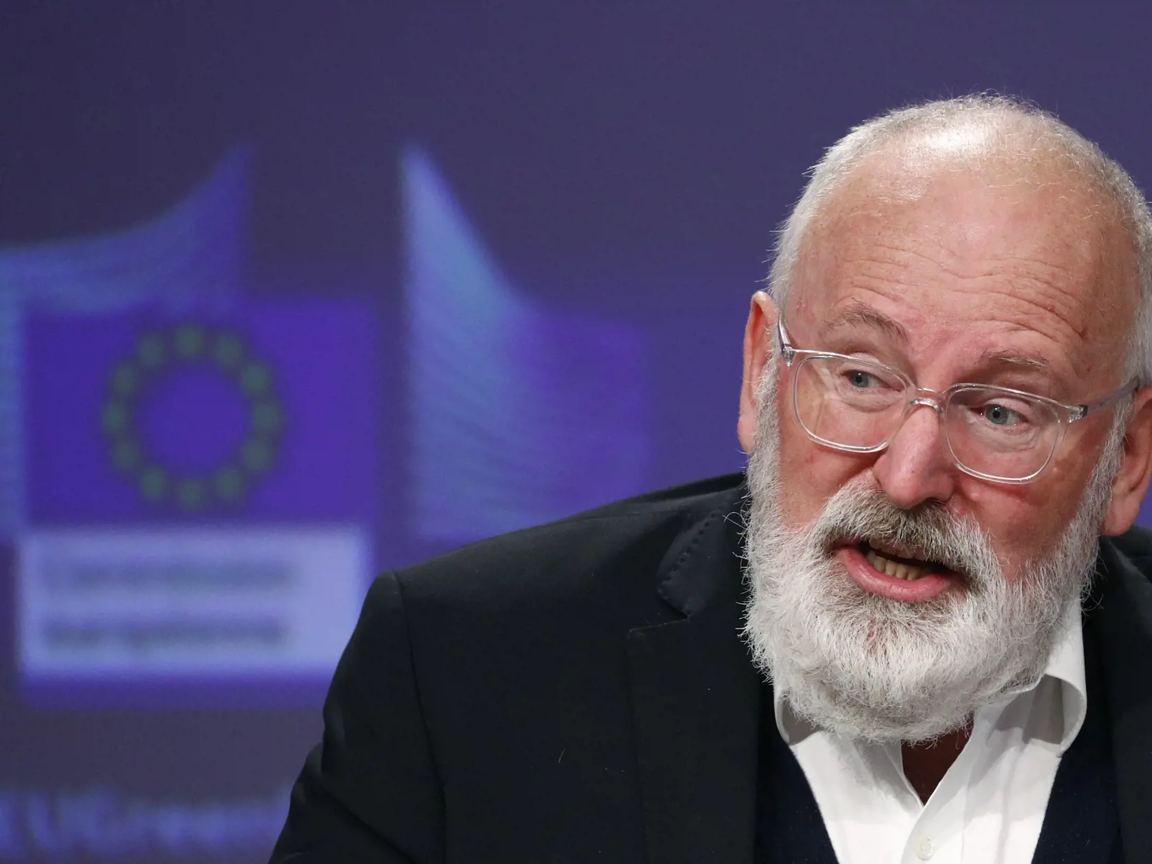 Podpredseda Európskej komisie Frans Timmermans.