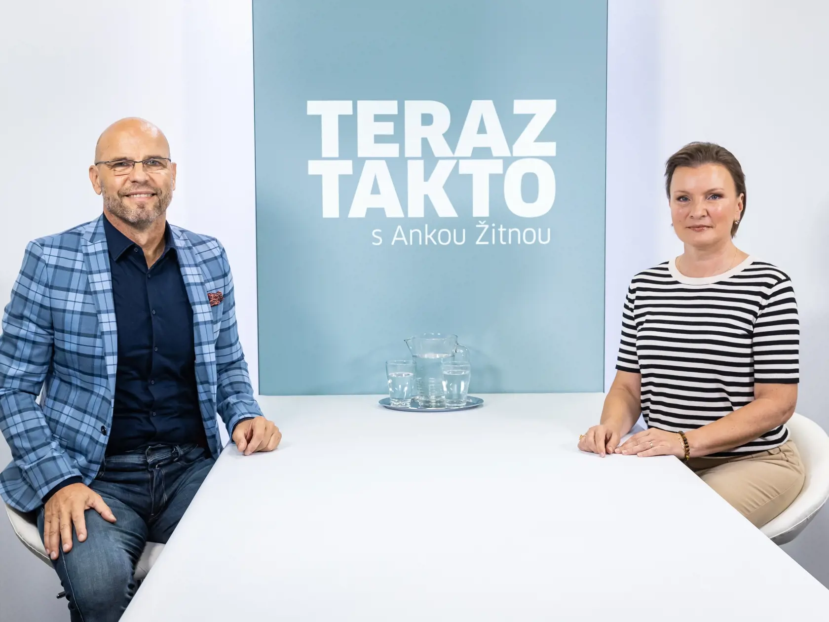 Diskusná relácia "Teraz Takto s Ankou Žitnou", ktorej hosťom bol Igor Bukovský.
