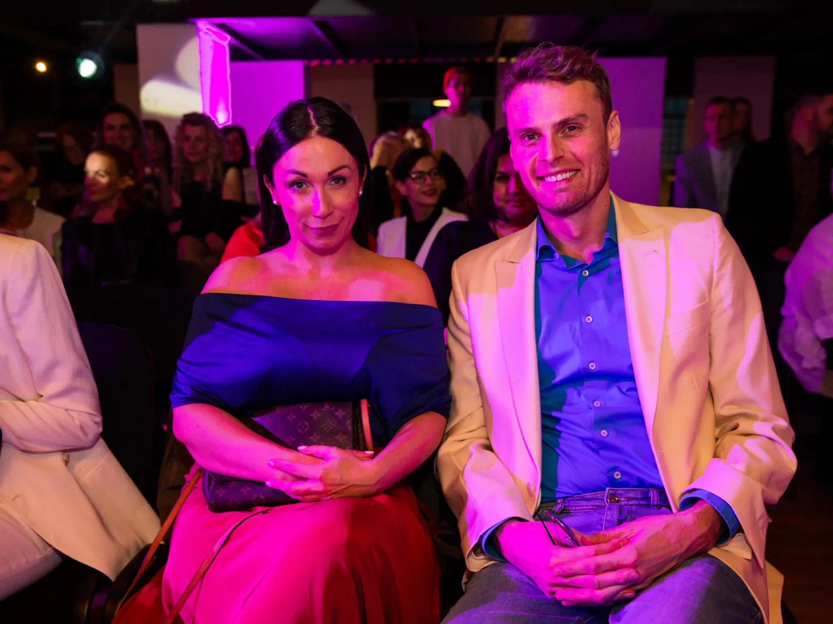 Druhý deň jarných Bratislavských módnych dní. Na snímke Kristína Kövešová.