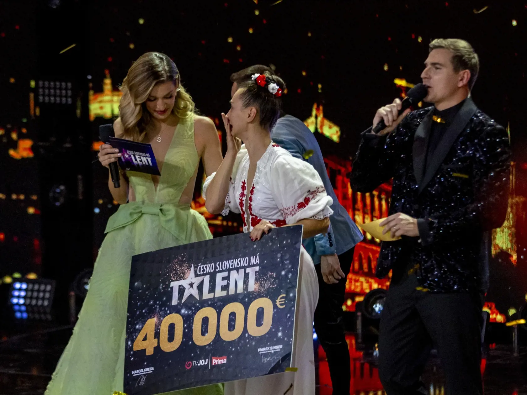 Finále dvanásteho ročníka “Česko Slovensko má talent”.  