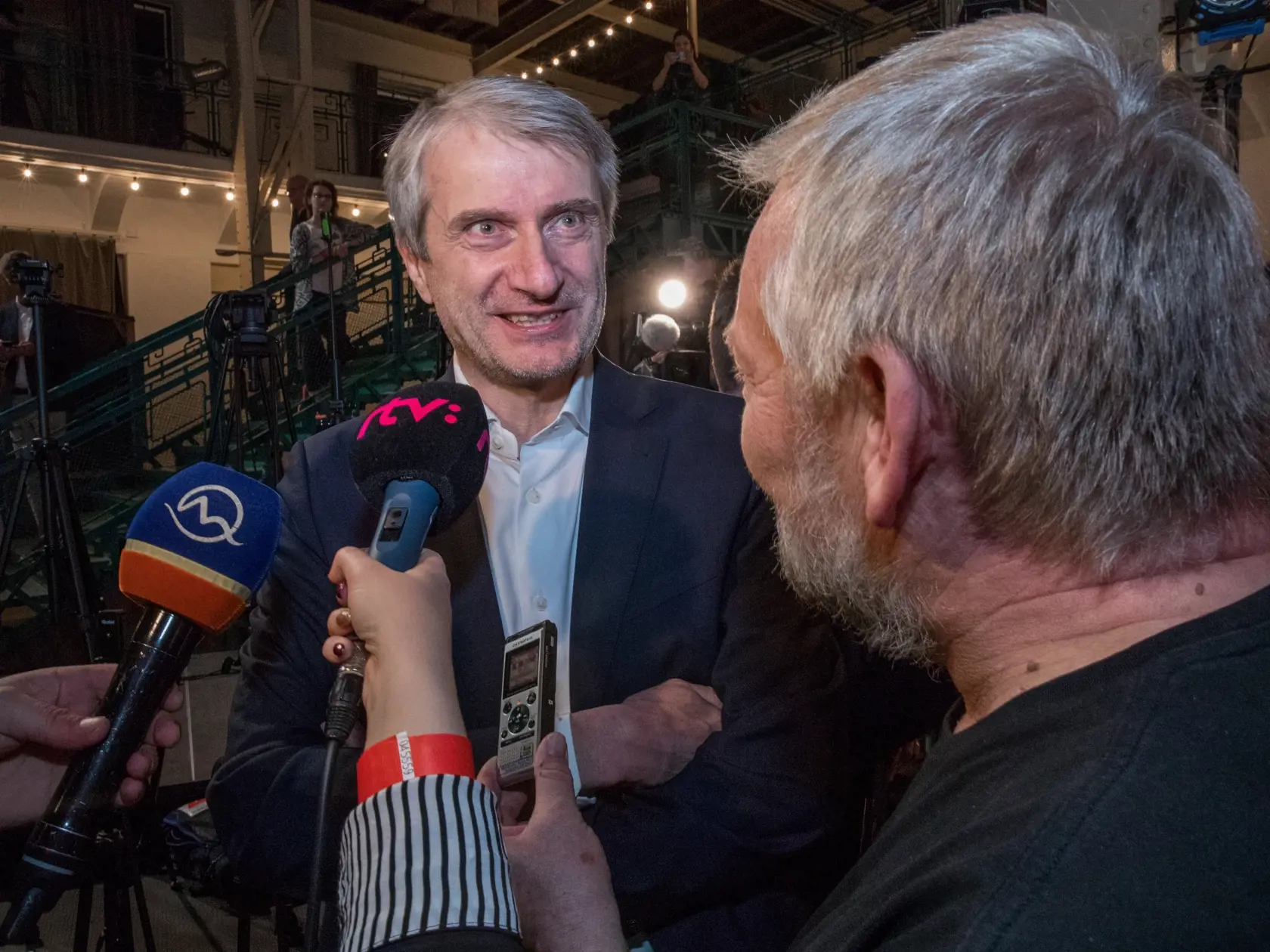 Robert Mistrík počas predvolebného prezidentského boja