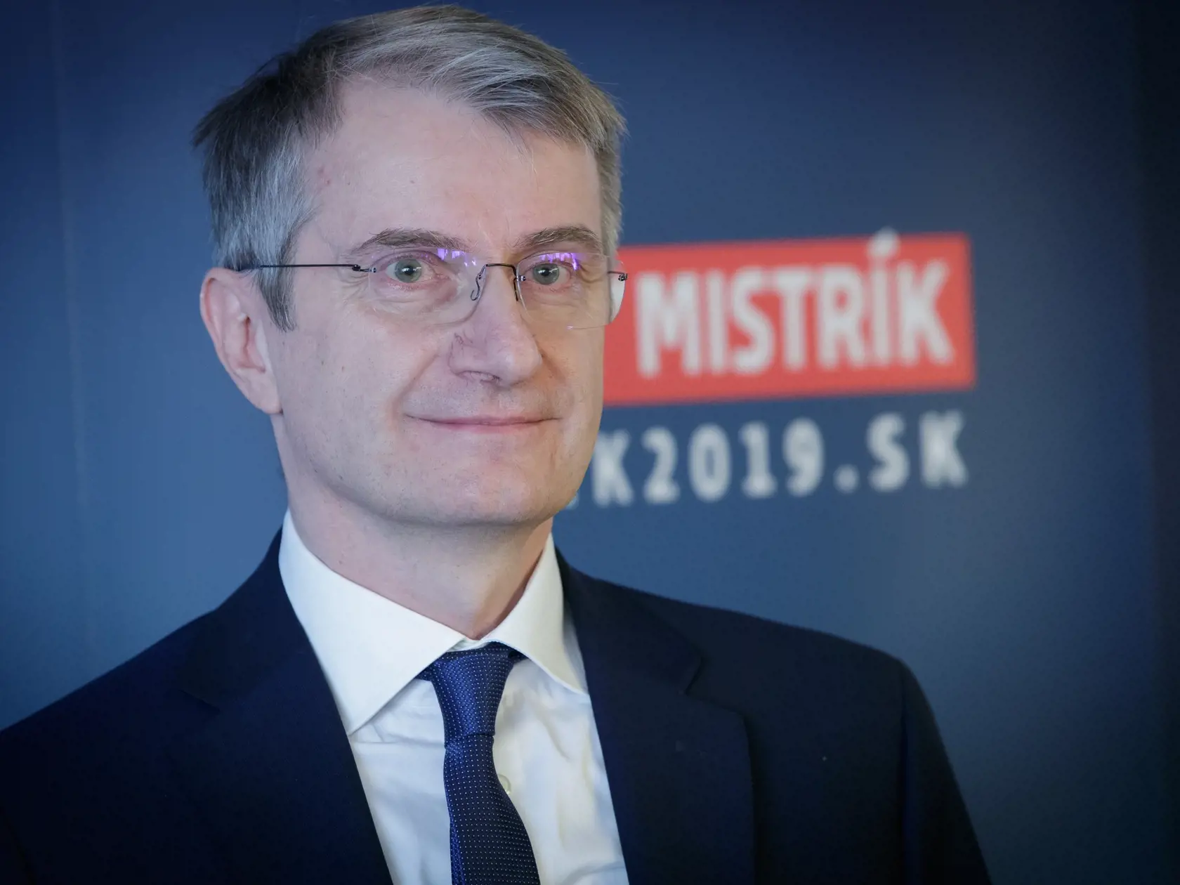 Robert Mistrík počas predvolebného prezidentského boja