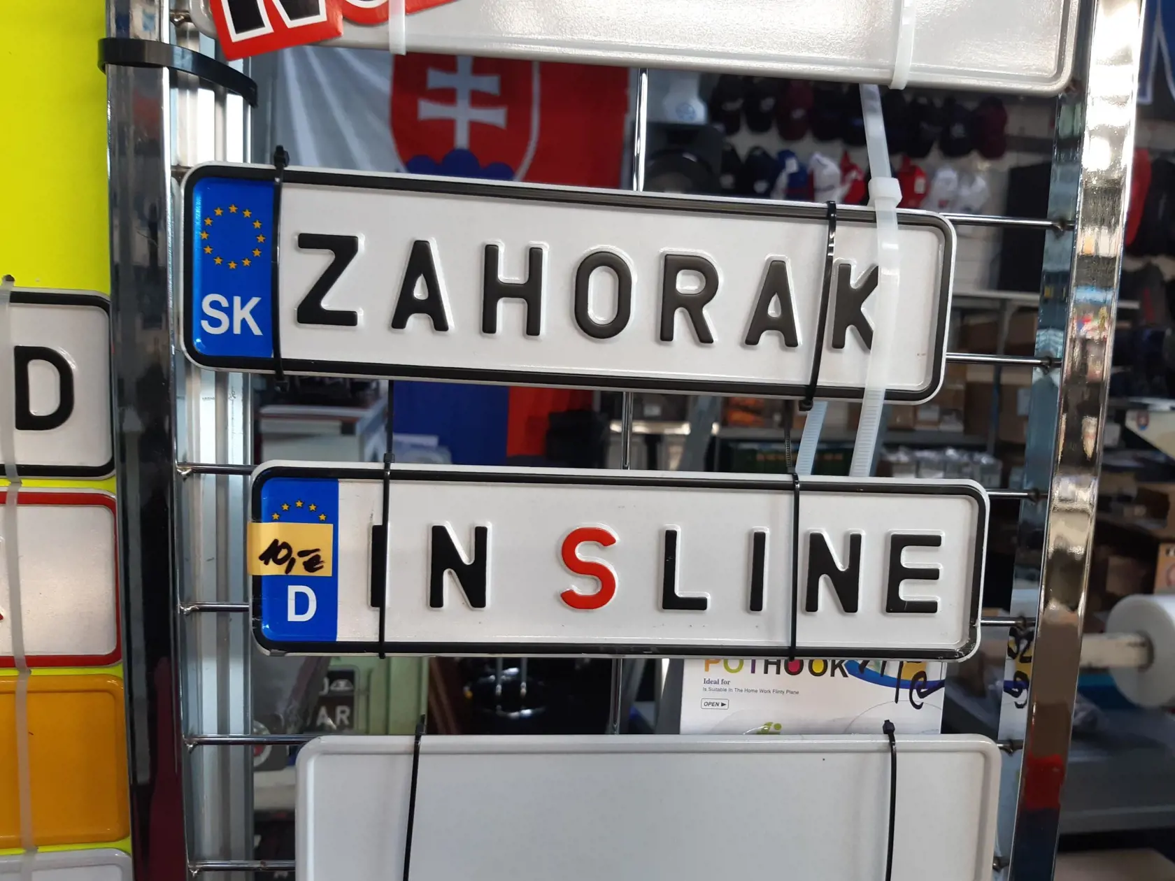Na výstave vám vyrobia značku, akú si poviete.