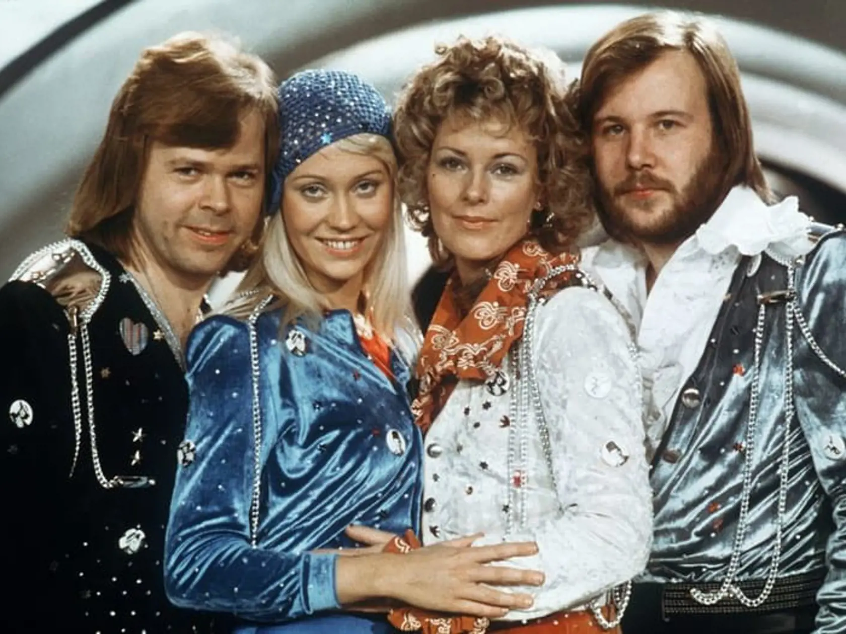 Takto legendárna ABBA vyzerala v roku 1974.
