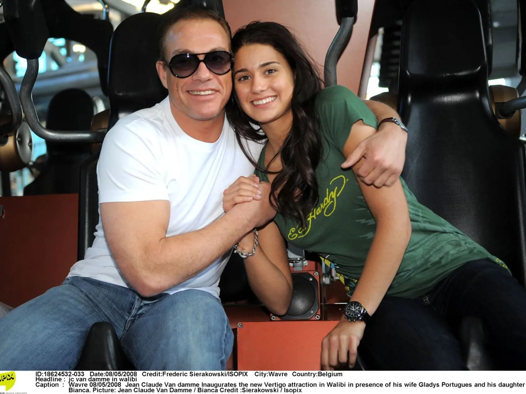 Jean-Claude Van Damme s dcérou.