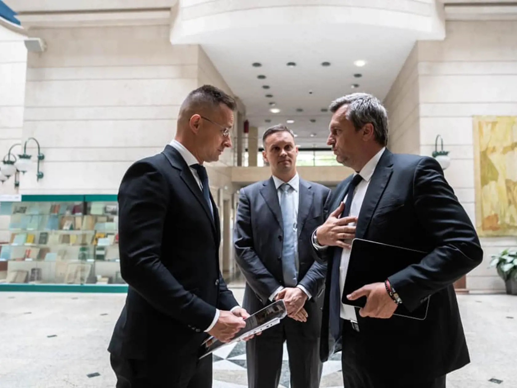 Andrej Danko - šéf SNS na návšteve v Budapešti