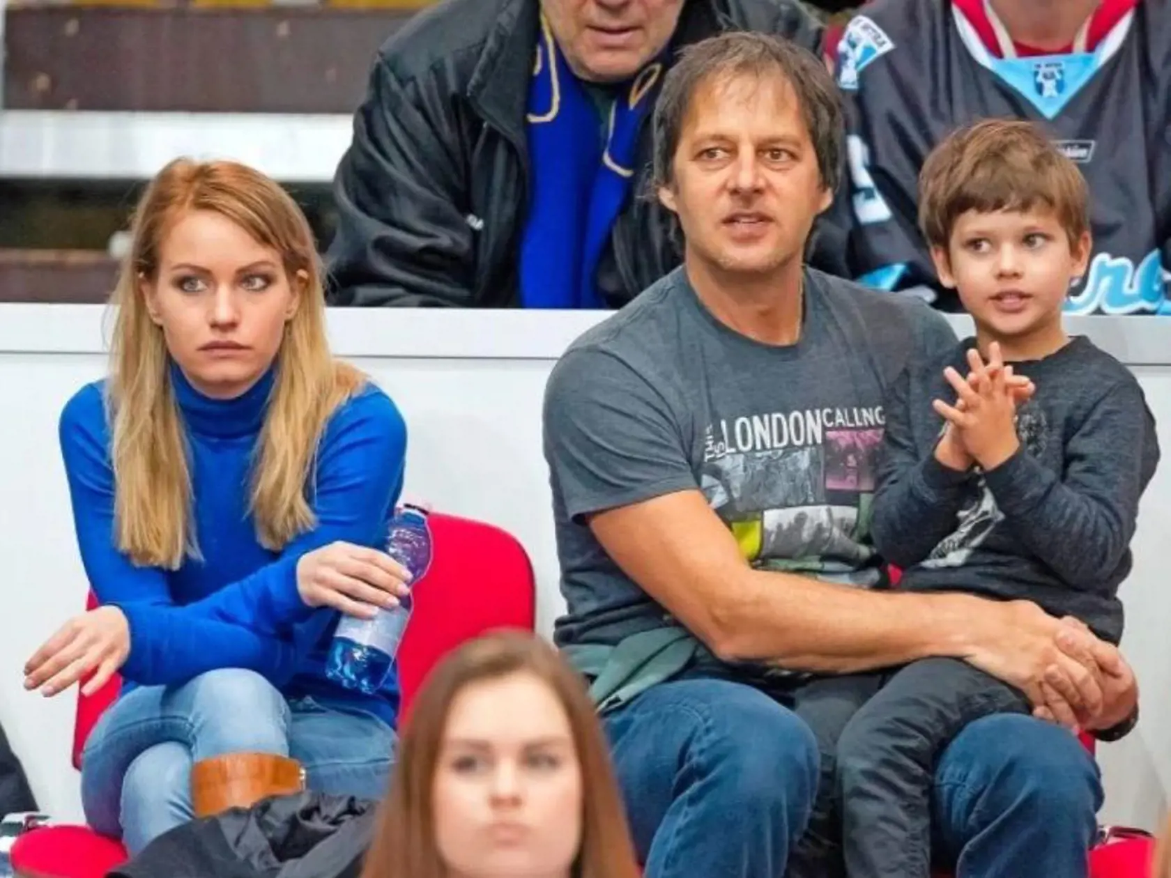 Pavol Habera s dcérou Zuzanou, ktorú má z prvého manželstva. Na kolenách s najmladším synom Paulom Henrym, ktorého má s Danielou Peštovou.