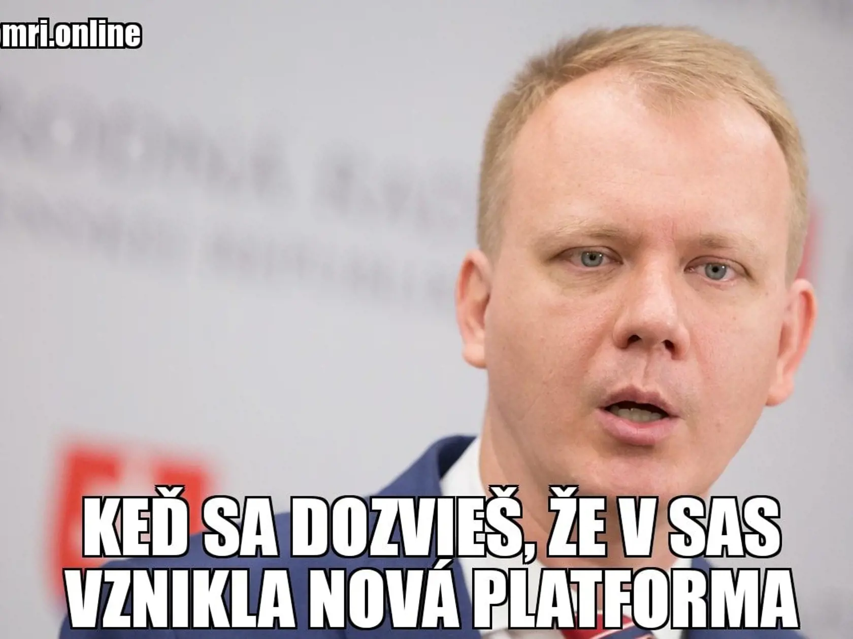 Líder opozičného Spolu Miroslav Beblavý tiež schytal od internetových zabávačov svoje.
