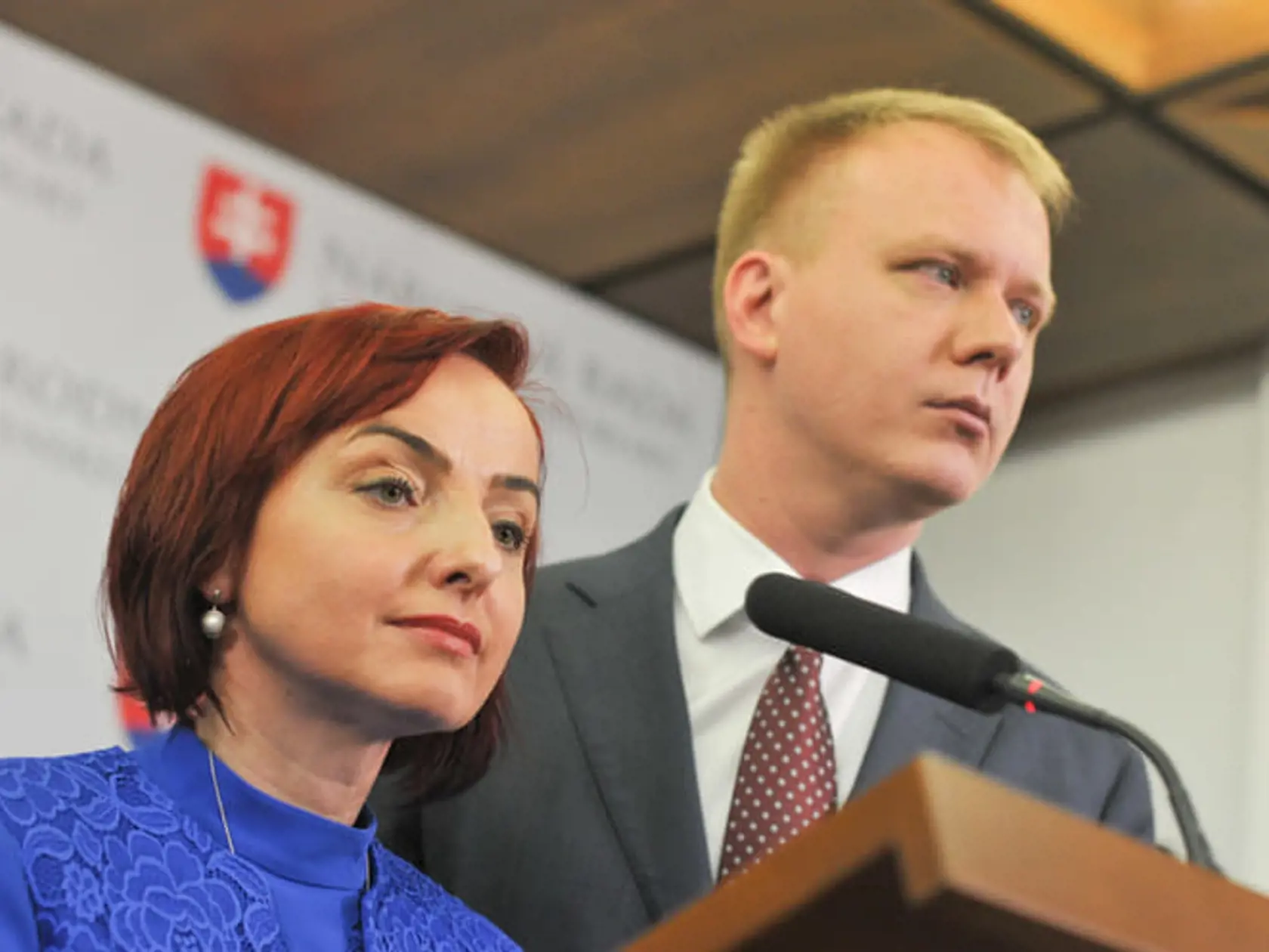 Katarína Macháčková (Sieť) a Miroslav Beblavý (Sieť)
