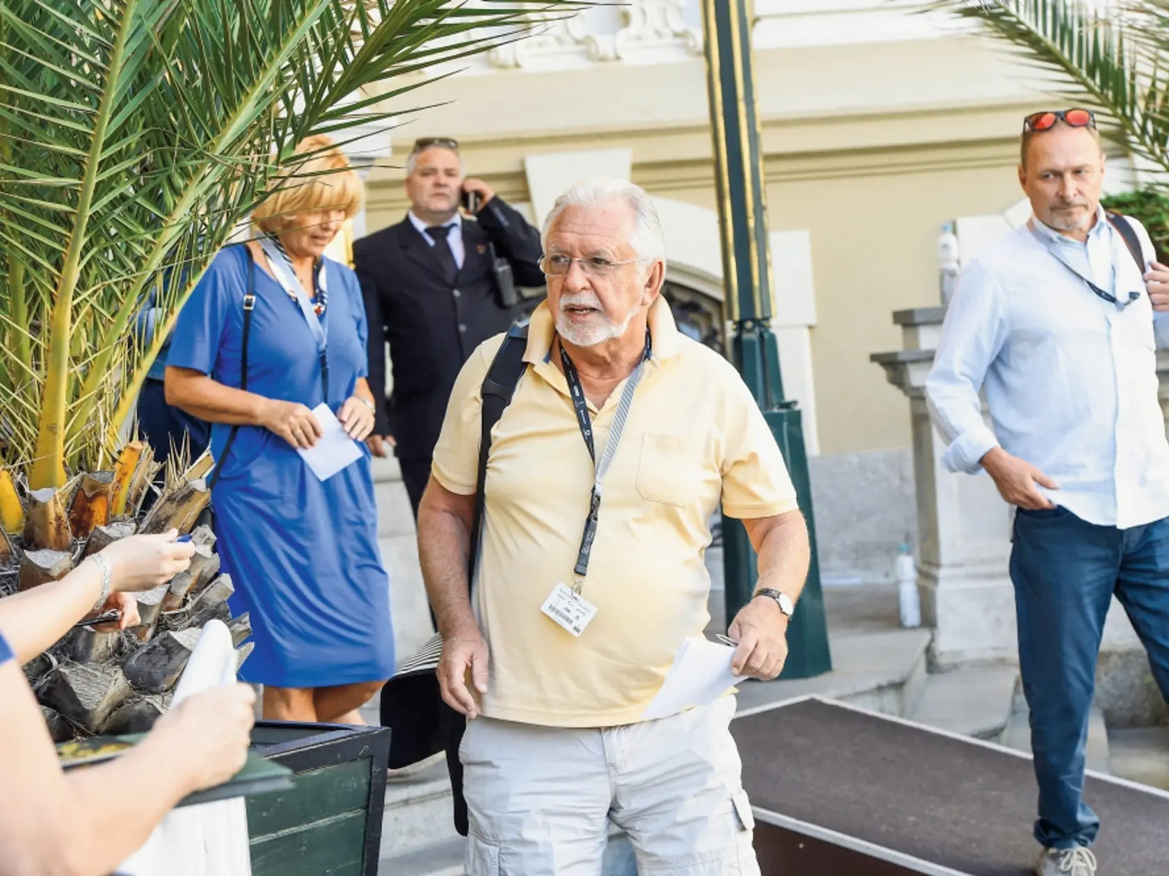 Jaromír Hanzlík sa zdržal len chvíľu, spoločenské podujatia nemusí.