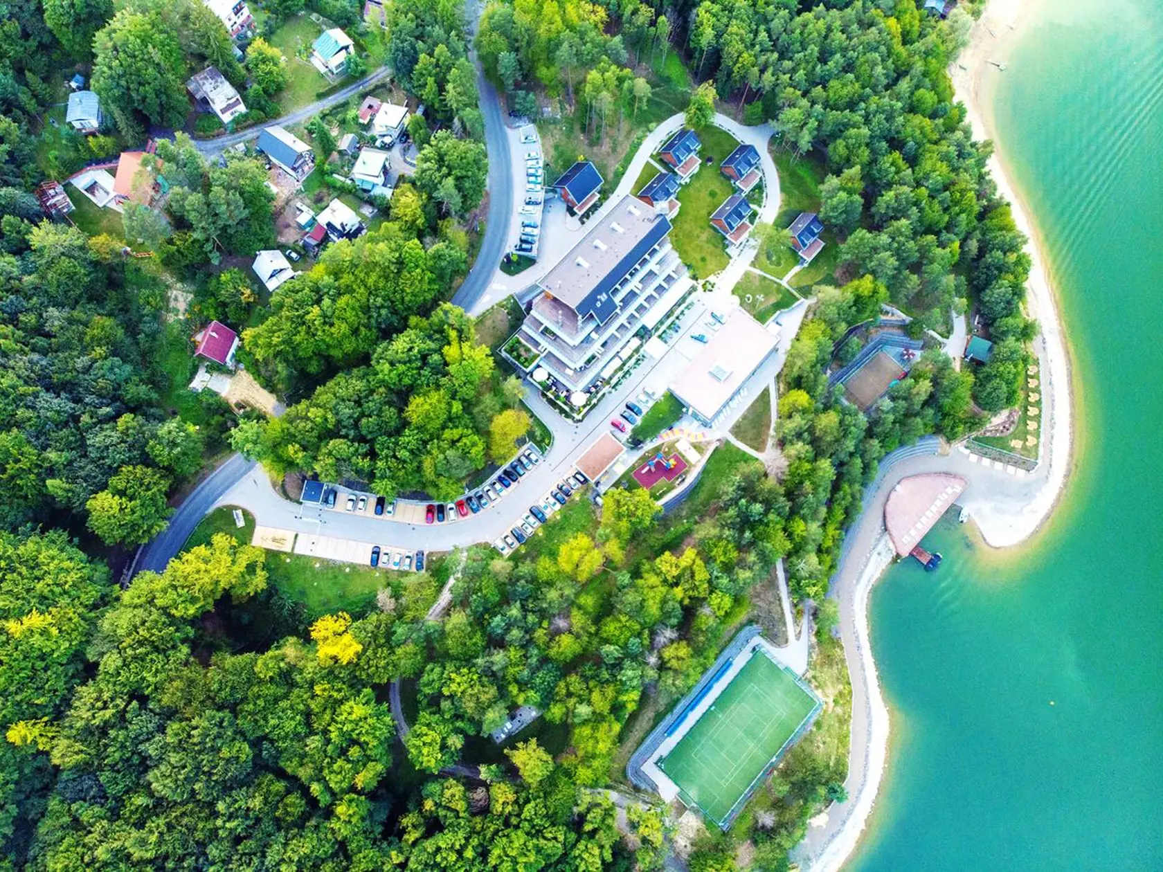 Hotel Zelená lagúna Domaša.