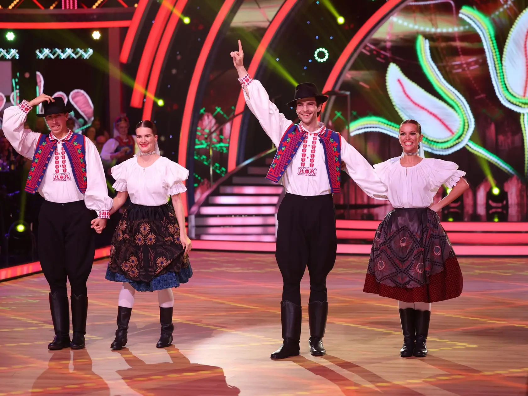 8. kolo Let's Dance. Na snímke Kristián Baran a Dominika Rošková.
