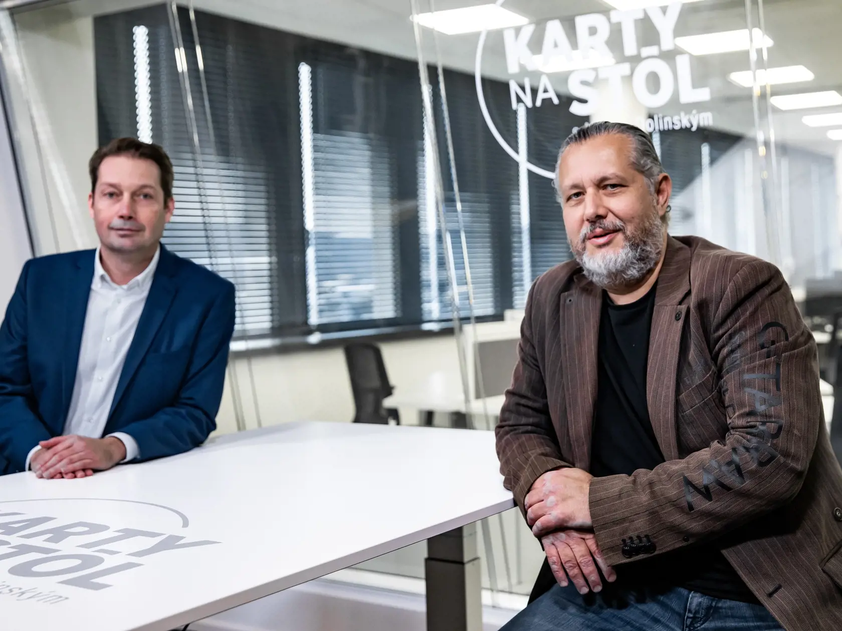 Diskusná relácia “Karty na stôl”, ktorej hosťom bol Oskar Rózsa multiinštrumentalista.