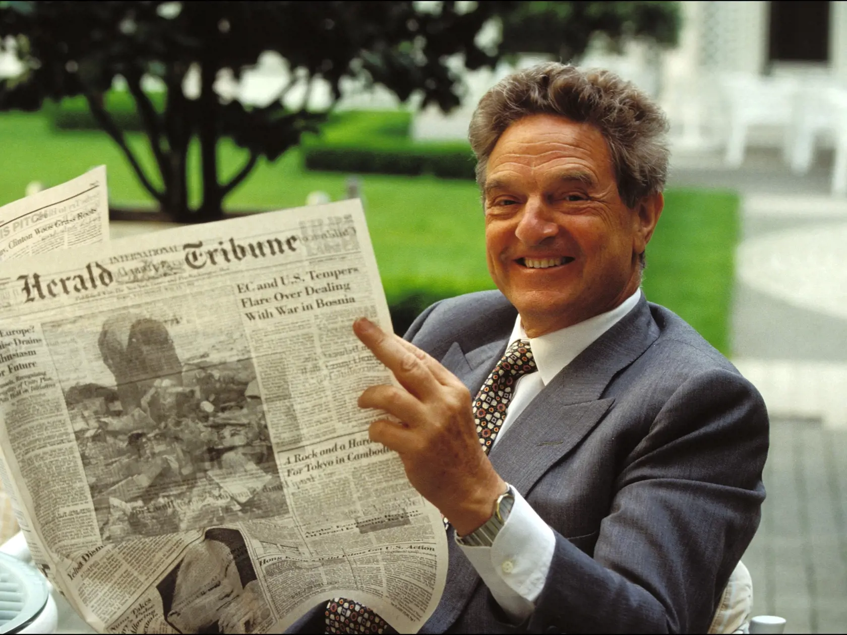 George Soros v Paríži v roku 1993.