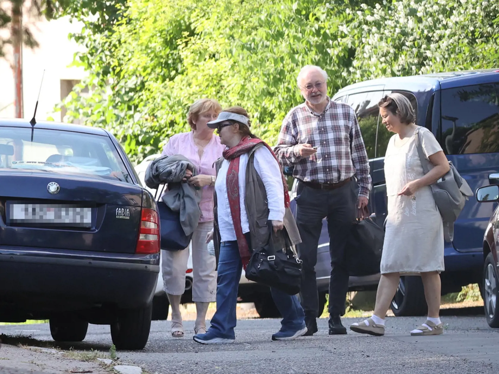 Posledná fotografia Libuše Šafránkovej pred smrťou.