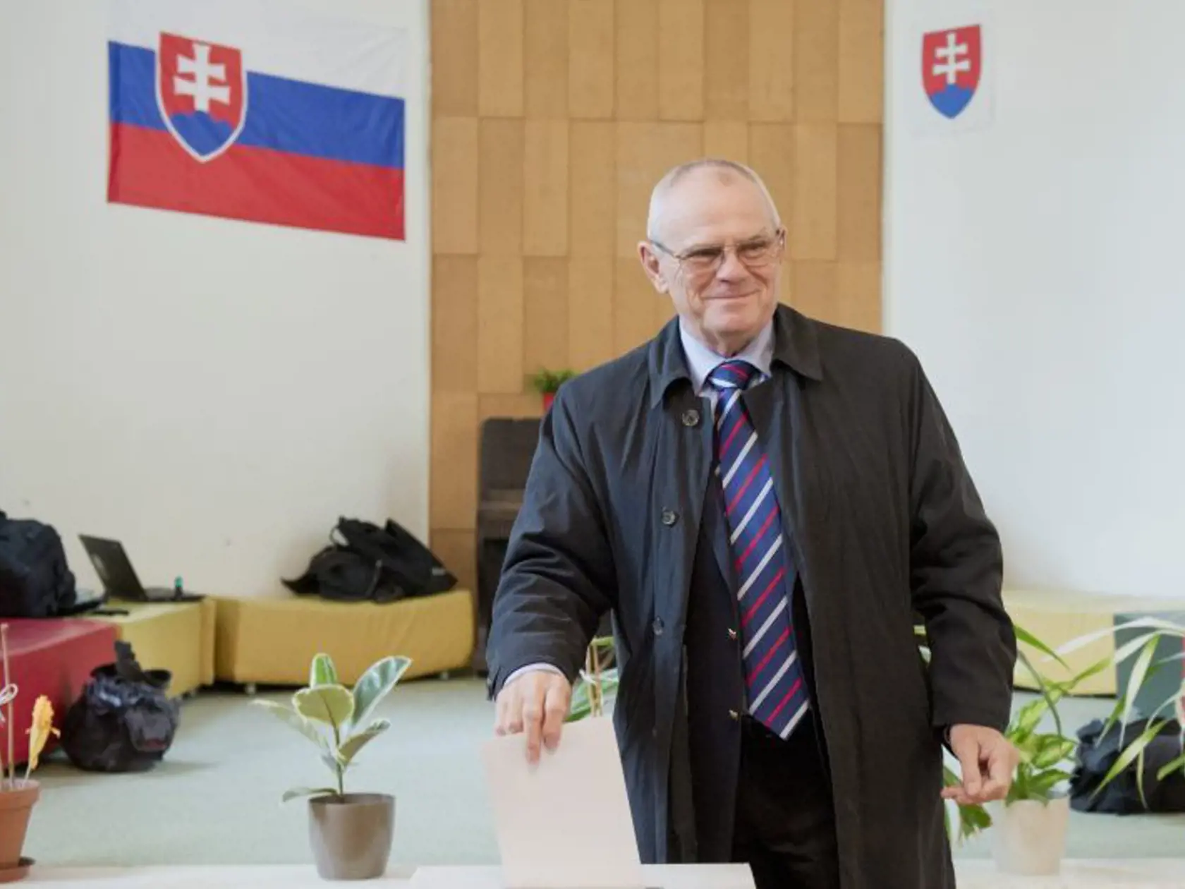 Milan Kňažko odovzdal svoj hlas v komunálnych voľbách.