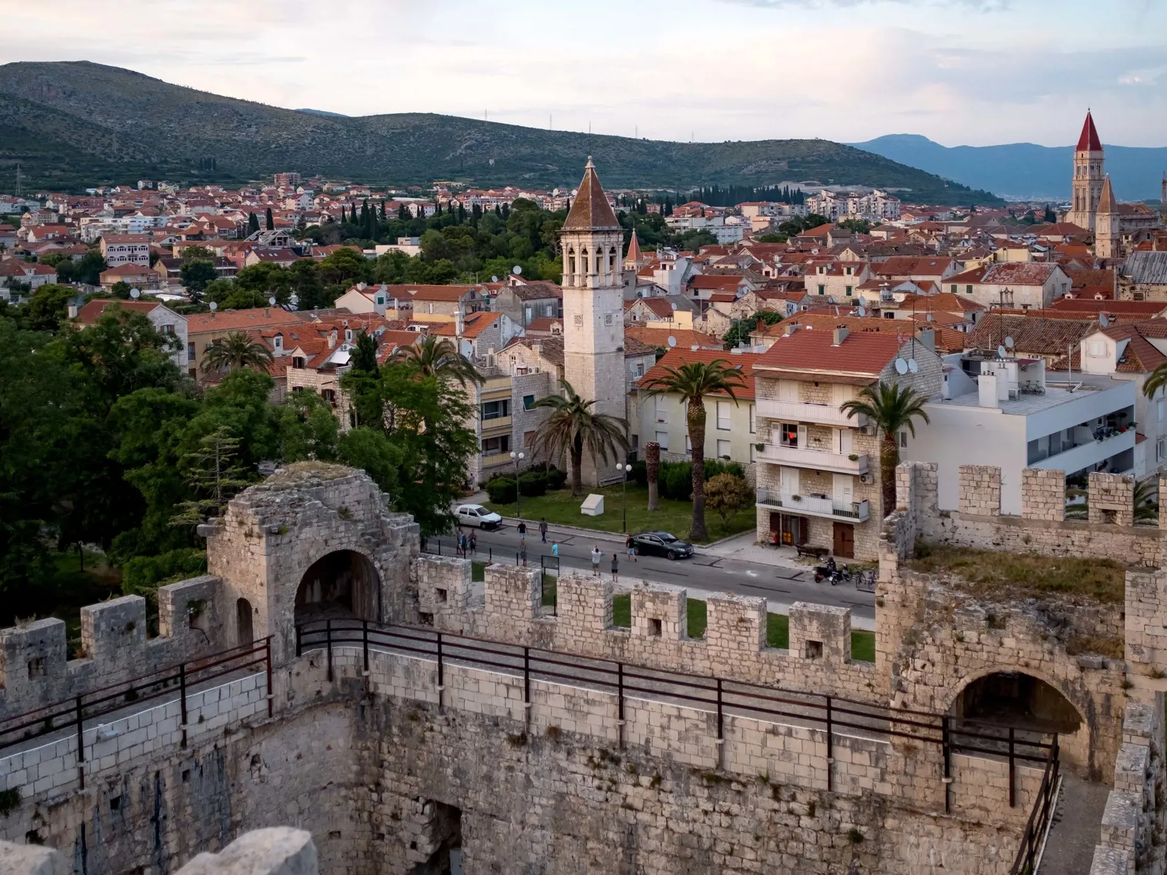 Trogir, Chorvátsko: Na snímke je pevnosť Kamerlengo.