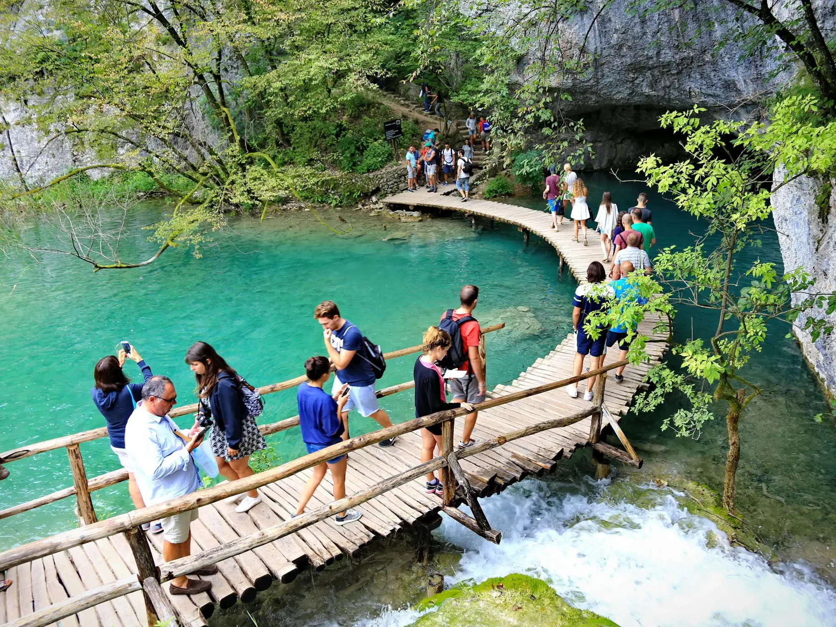 Chorvátsko - Plitvice - Národný park Plitvické jazerá 