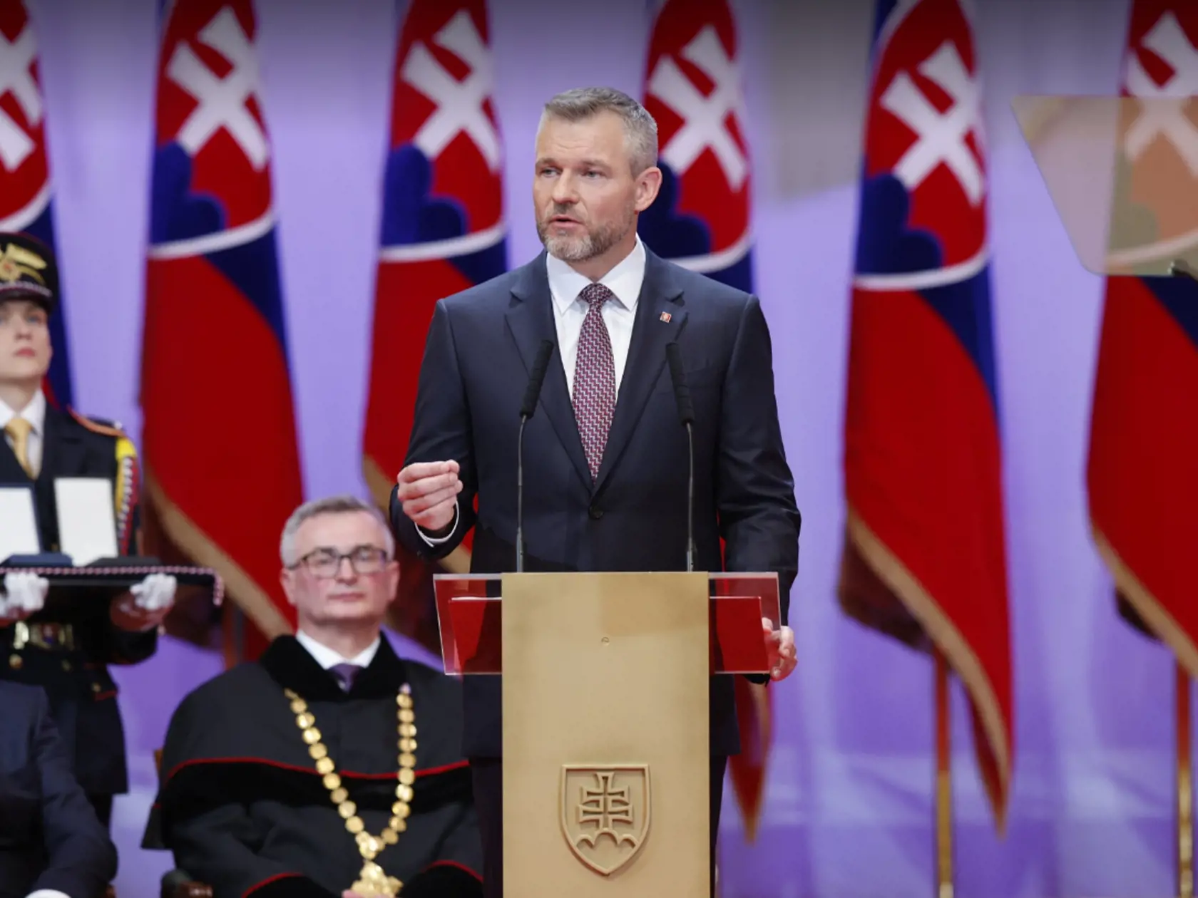 Prezident Pellegrini: Slovensko sa nebude báť hovoriť v EÚ a NATO suverénnym hlasom