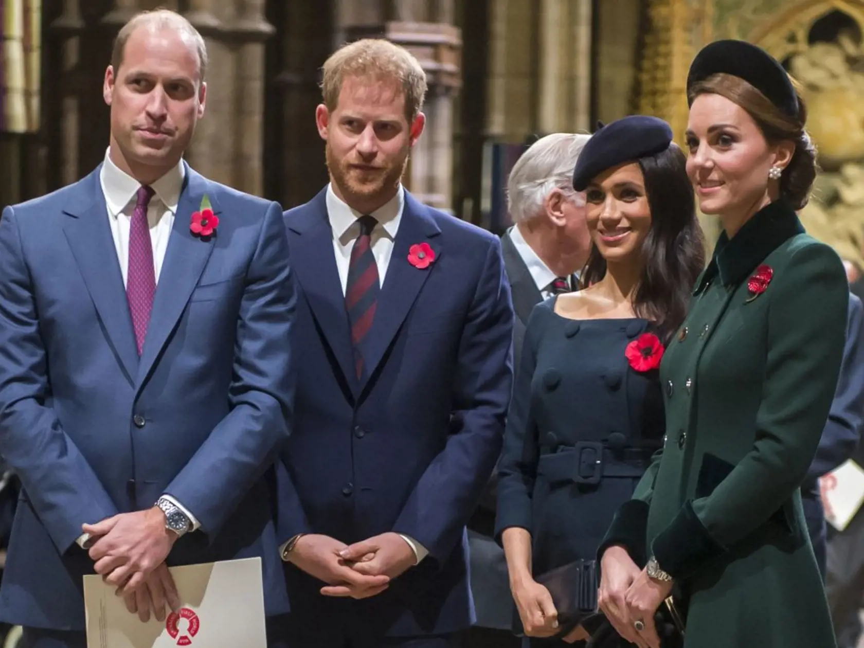 Princ William, princ Harry, Meghan Markle, vojvodkyňa Kate
