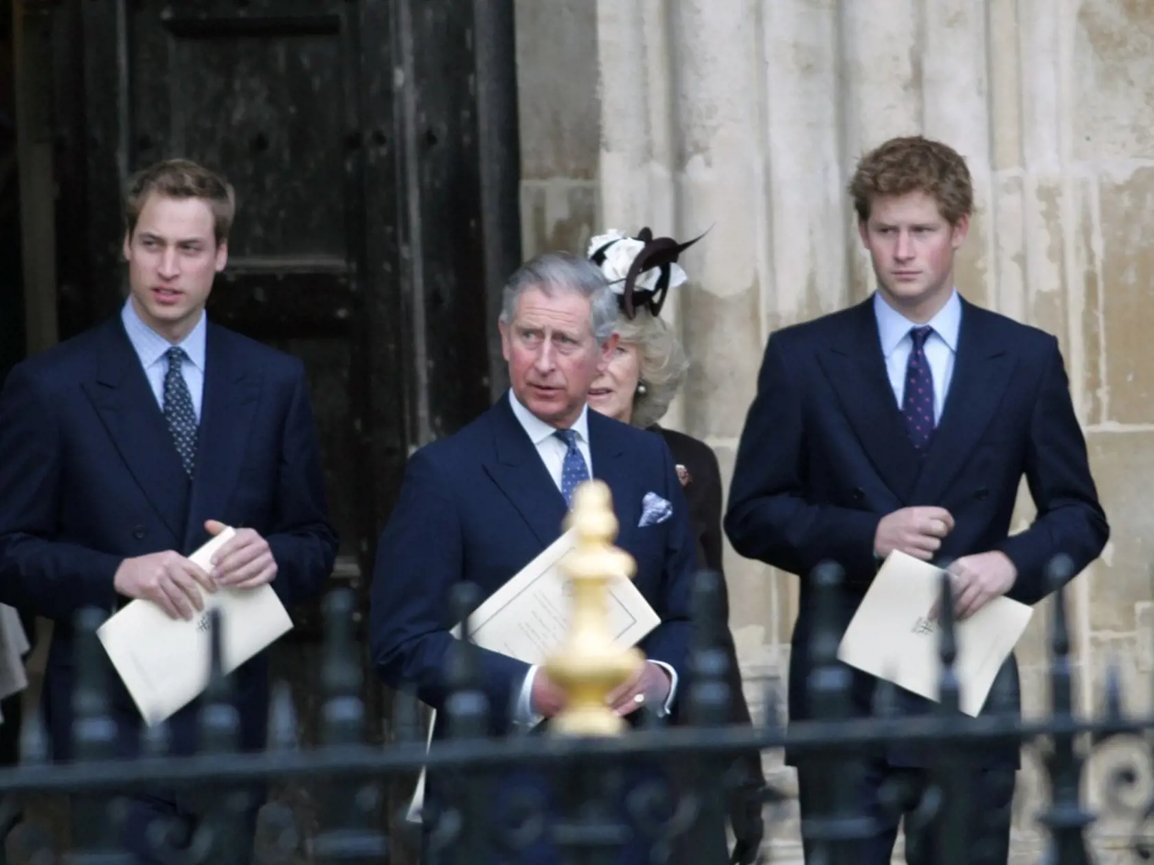 Princ Charles a jeho synovia - William a Harry.