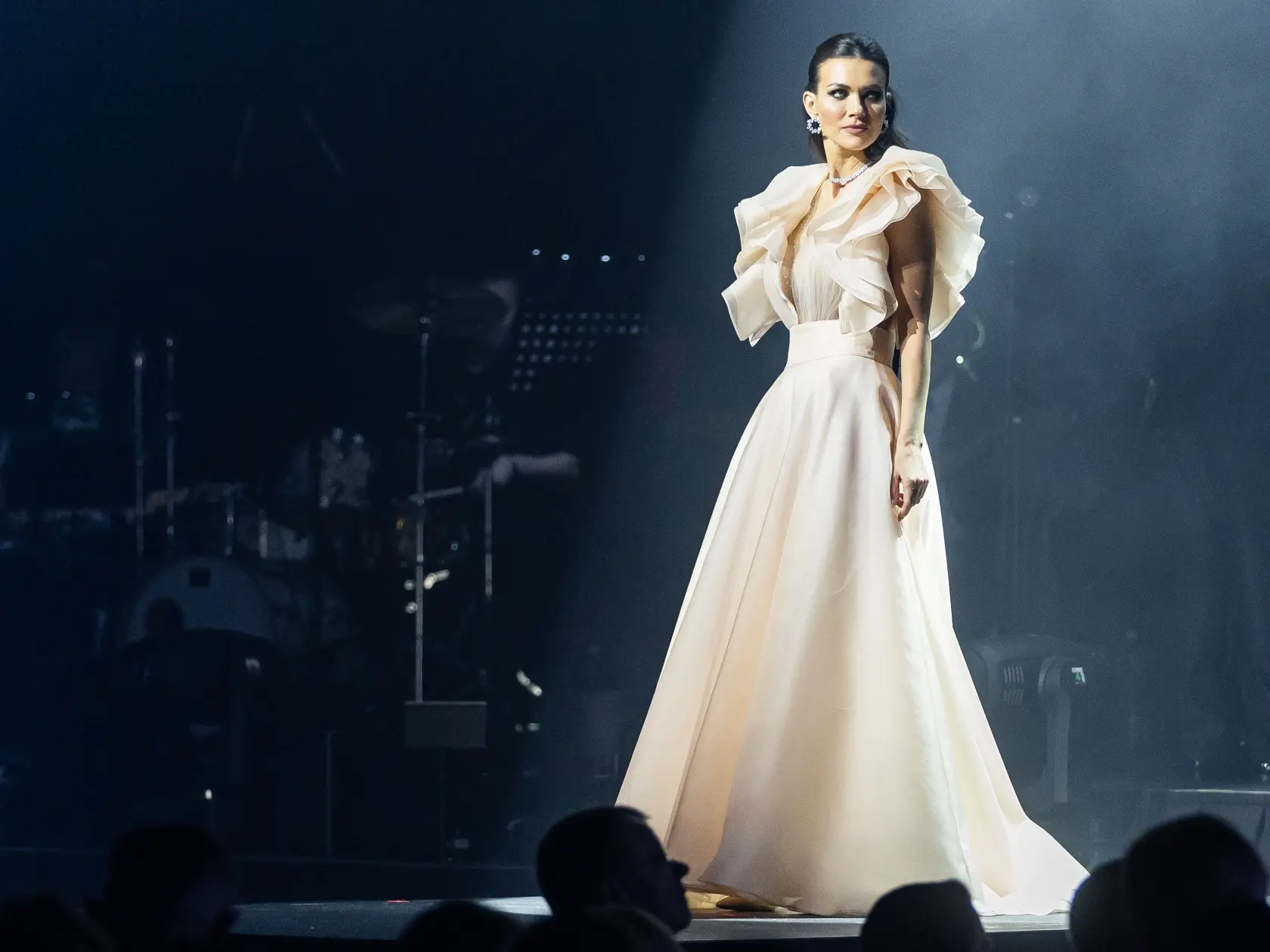Koncert pod názvom “BOND GIRL ORCHESTRA LIVE SHOW” v Bratislave. Na snímke Martina Schindlerová. 