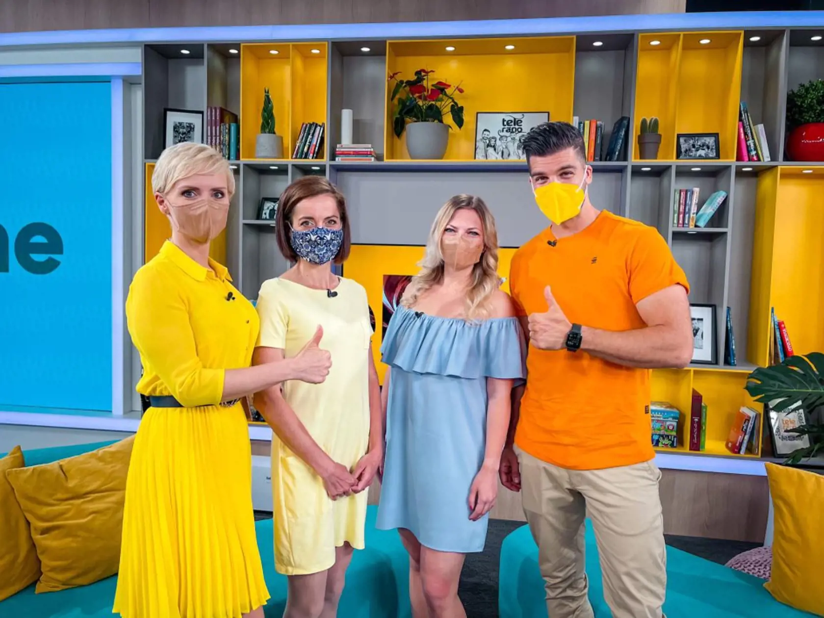 Hosťom Telerána bola aj genetička Jaroslava Babková (druhá zľava).