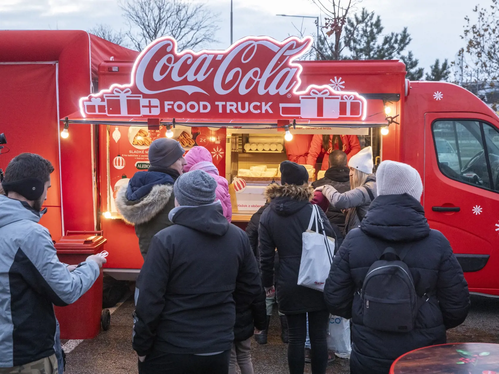 Čarovný kamión Coca-Cola dorazil na Slovensko.