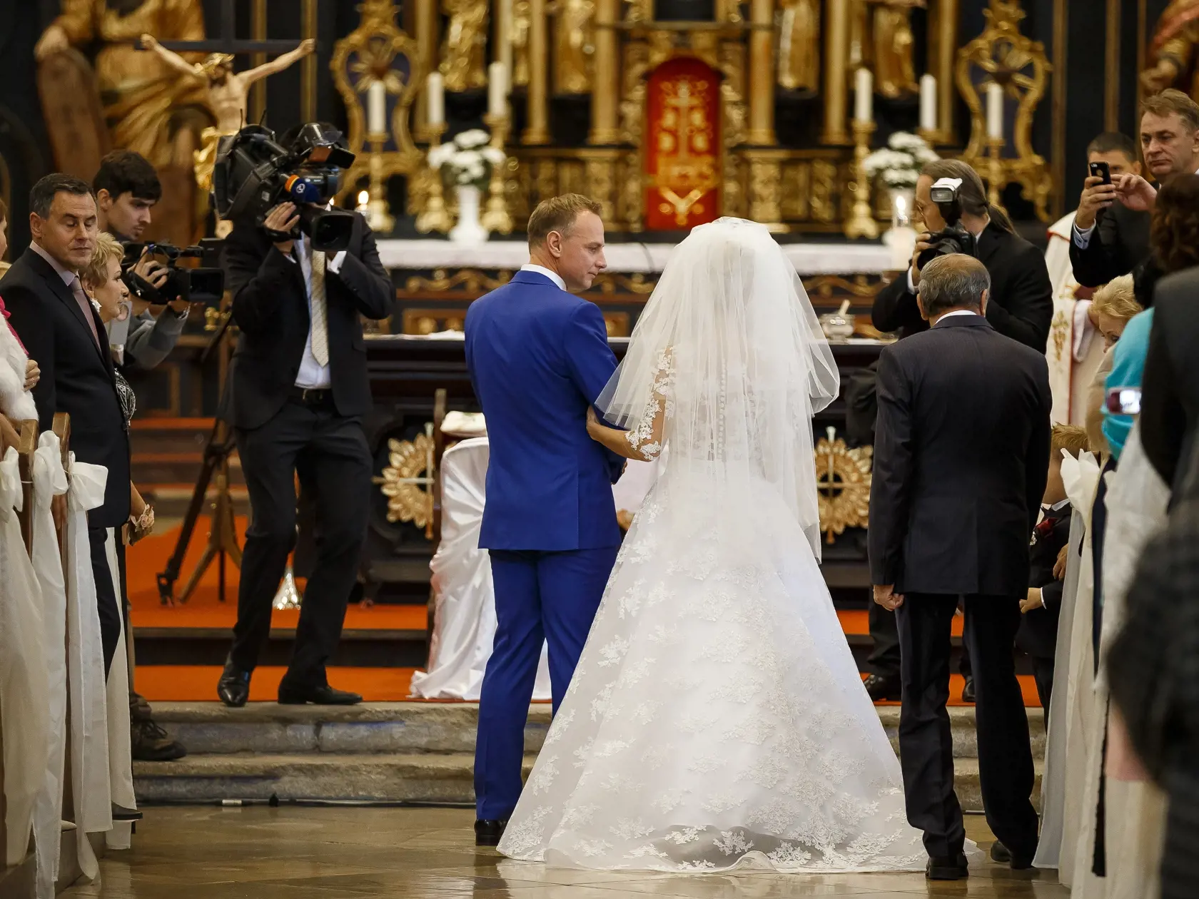 Svadba Zlatice Puskarovej a Patrika Svajdu v Trnave