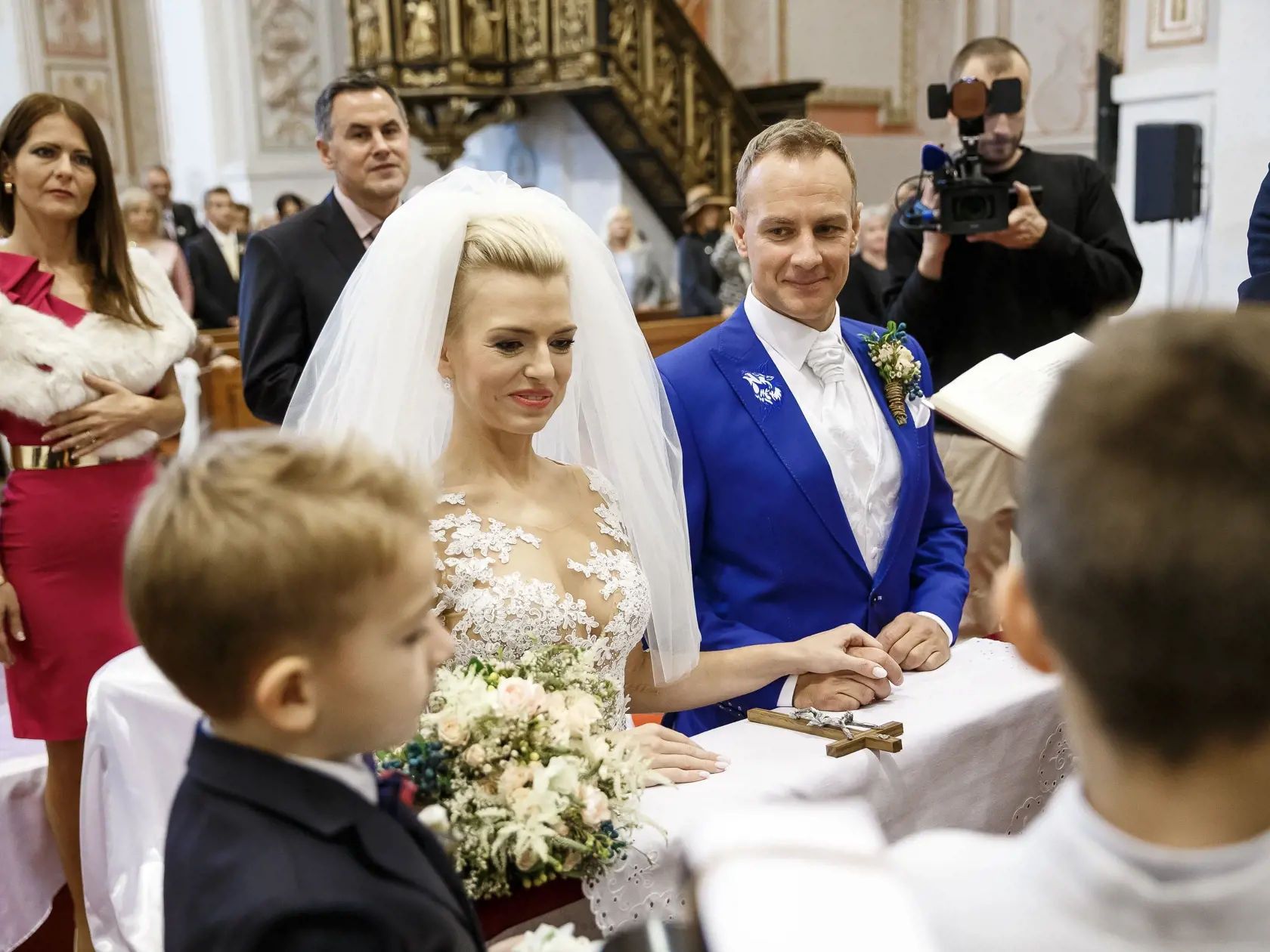 Svadba Zlatice Puskarovej a Patrika Svajdu v Trnave