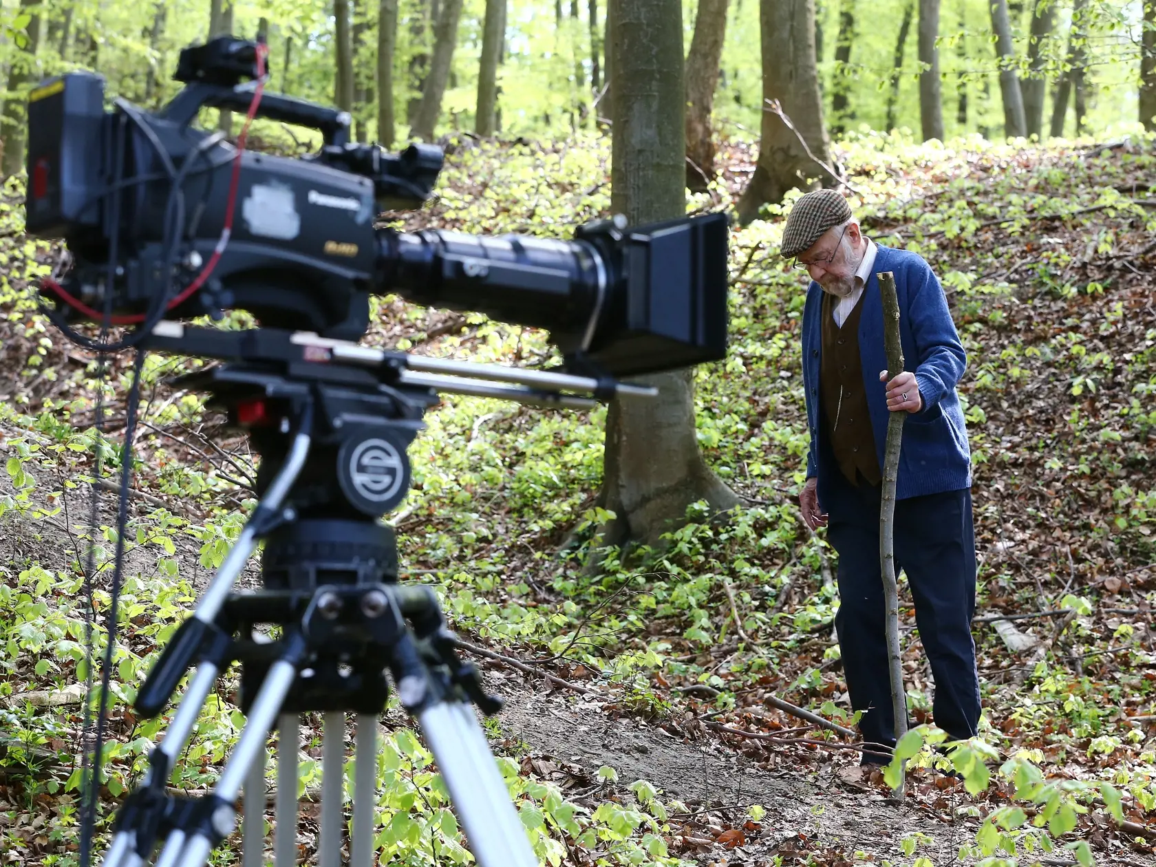 Ľudia: Leopold Haverl. Rozhovor so slovenským hercom Leopoldom Haverlom počas nakrúcania televízneho seriálu Divoké kone z dielne TV JOJ.