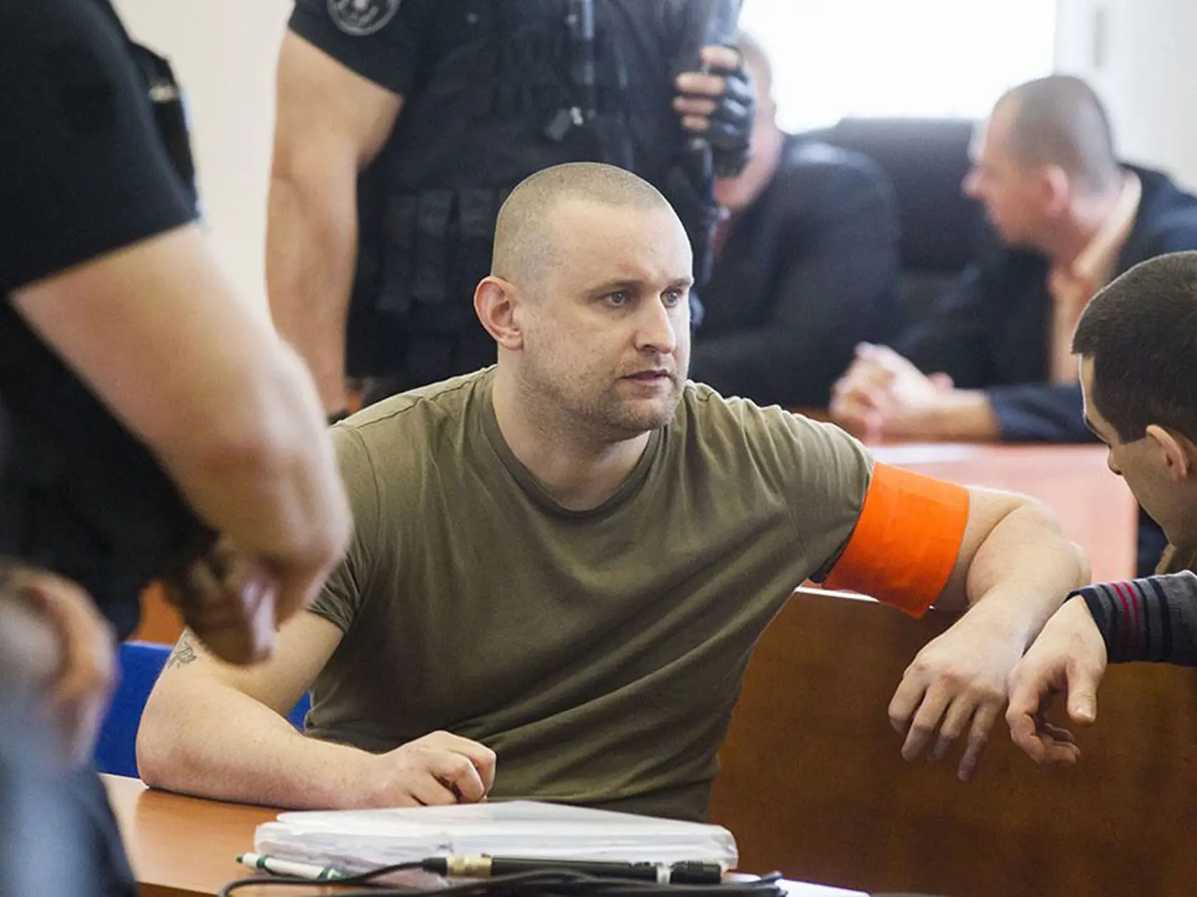 Juraj Ondrejčák alias Piťo na súde. Dostal 18 rokov, ale odvolal sa.