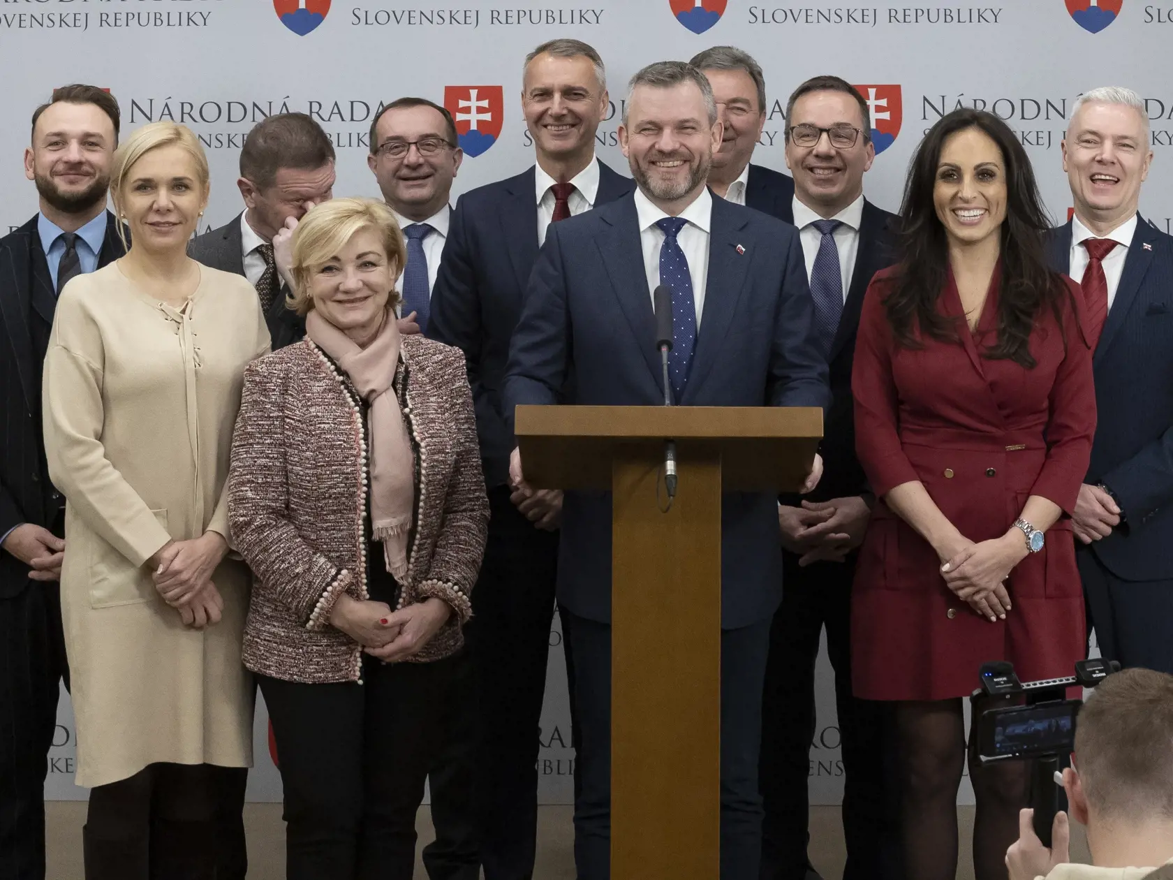 78. schôdza Národnej rady Slovenskej republiky počas ktorej sa poslanci rozhodujú o Peter Pellegrini.