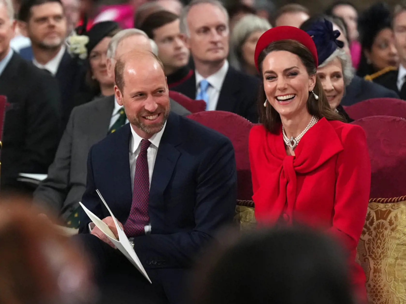 Princezná Kate a princ William sa na seba usmievali a prejavovali si náklonnosť.
