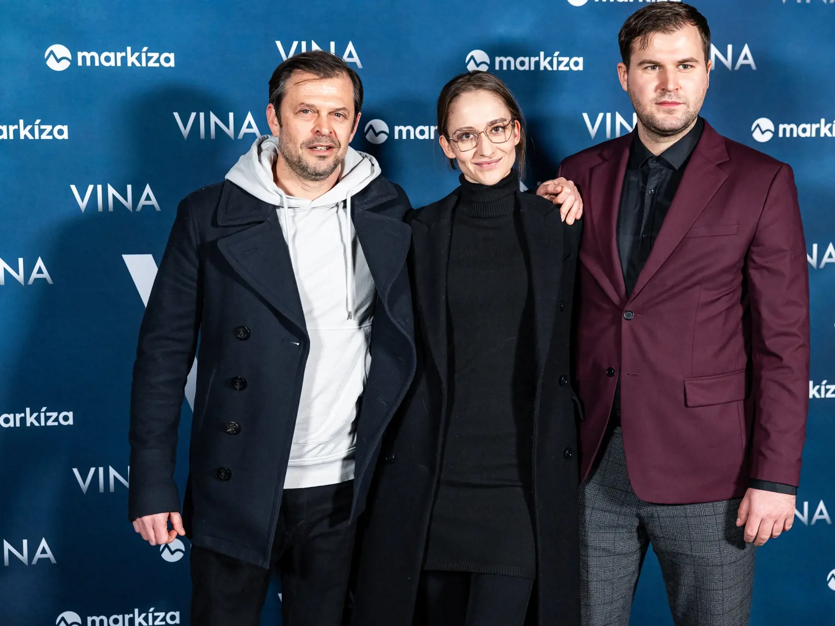 Premiéra seriálu “VINA” v Bratislave. Na snímke Alexander Bárta a Eva Mores. 