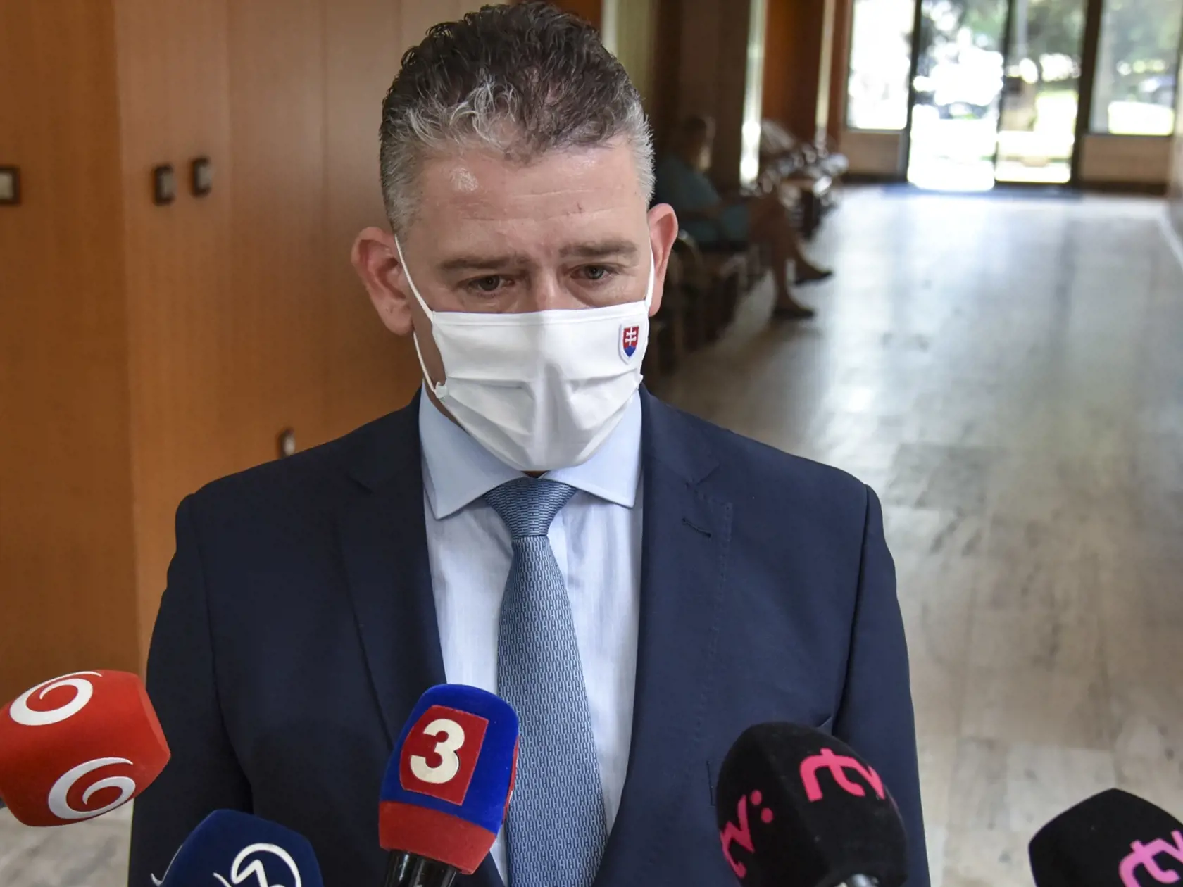 Na snímke minister vnútra SR Roman Mikulec (OĽANO)