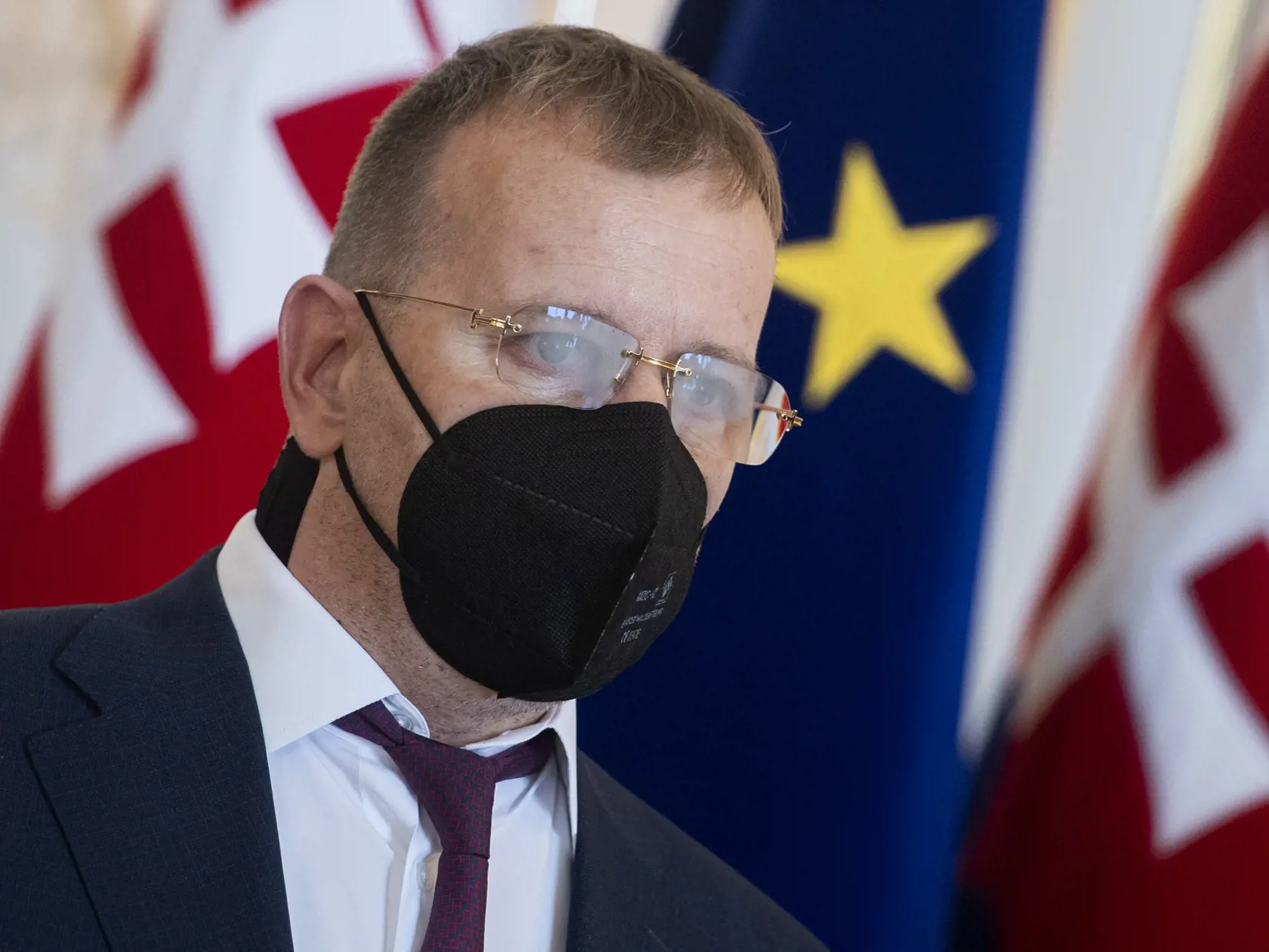 Prezidentka SR Zuzana Čaputová, predseda Národnej rady (NR) SR Boris Kollár (Sme rodina)