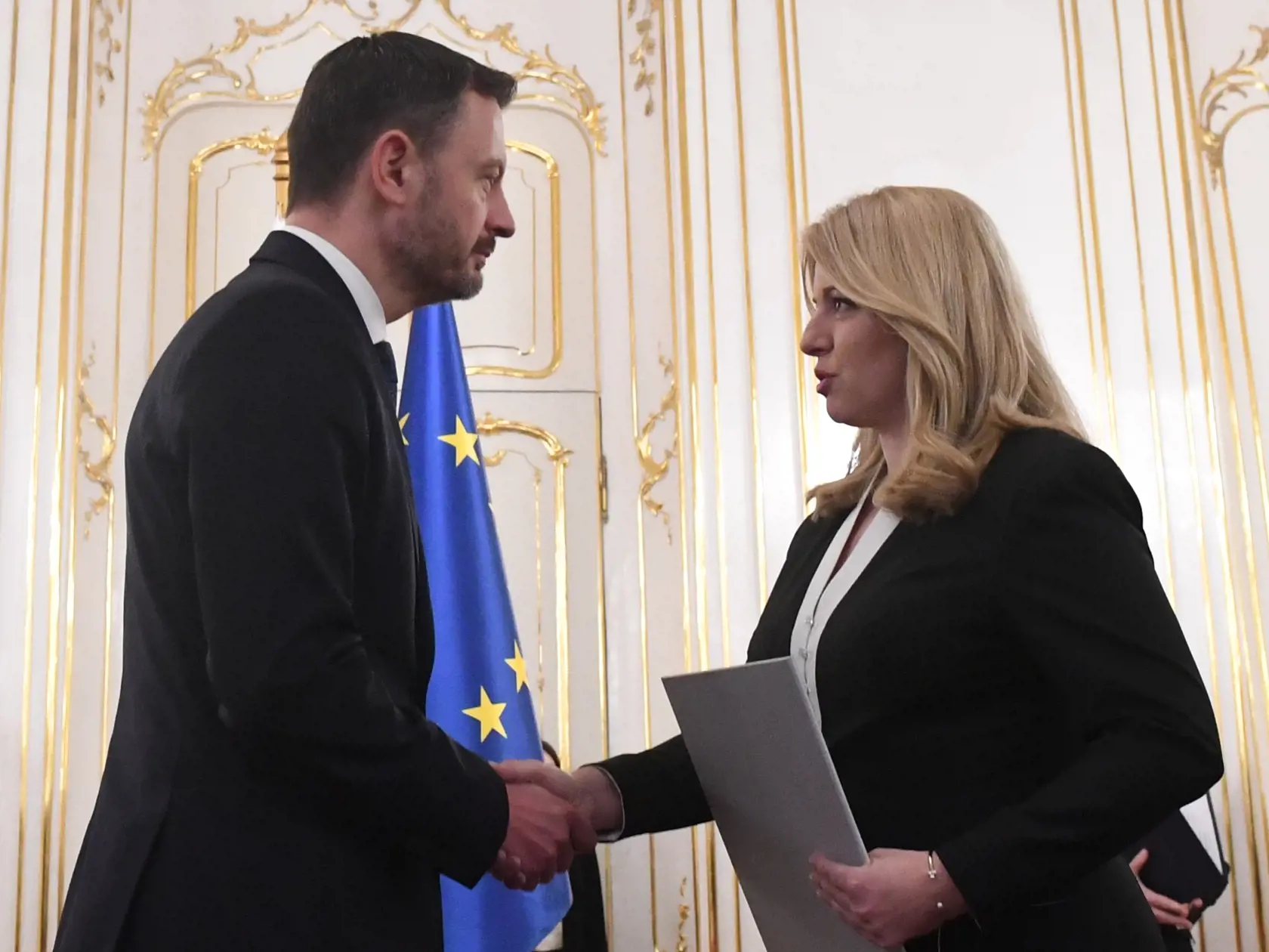 Prezidentka odvolala vládu E. Hegera, dočasne ju poverila vykonávaním funkcie