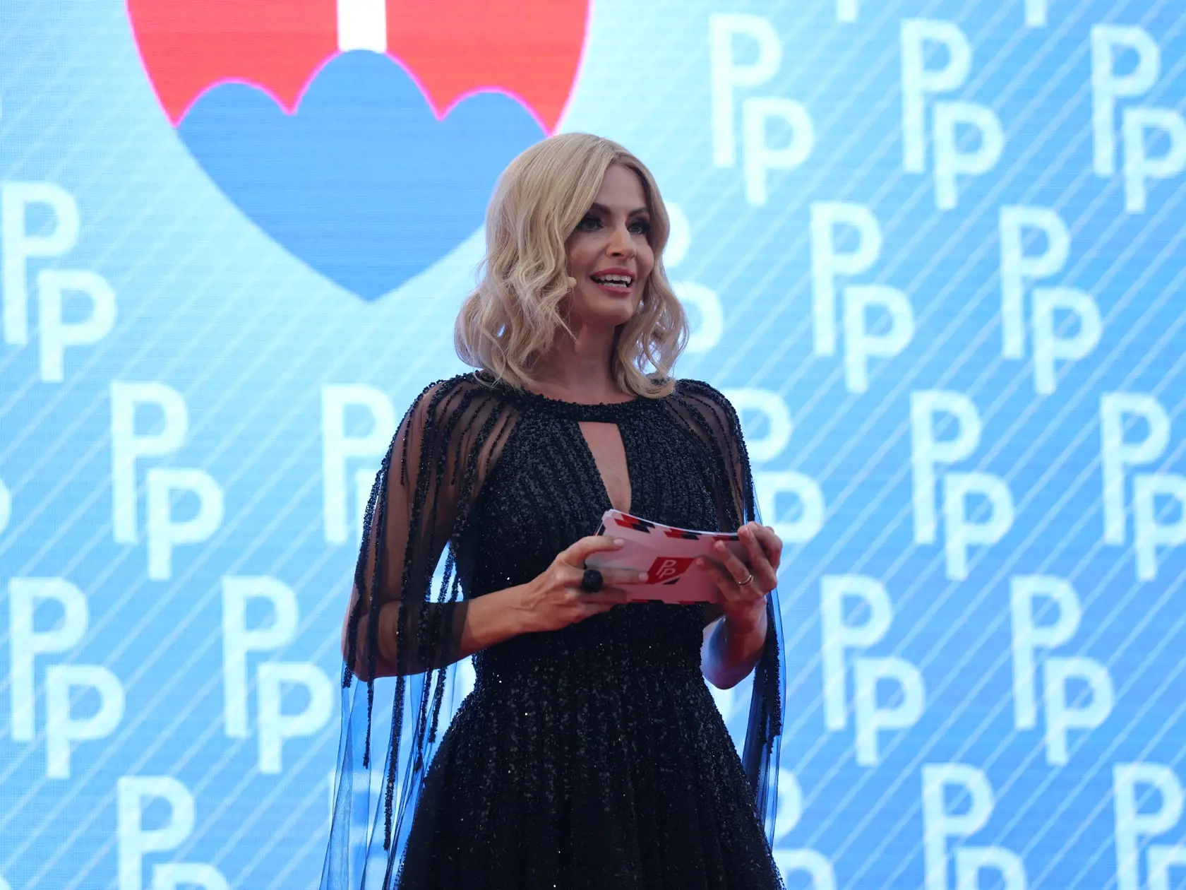 Slávnostná recepcia prezidenta SR Petra Pellegriniho na Bratislavskom hrade. Na snímke je Marianna Ďurianová.