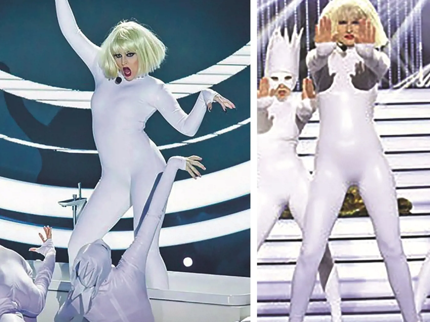 Lagy Gaga: Barbora Švidraňová (vľavo) a Iva Pazderková boli takmer identické.