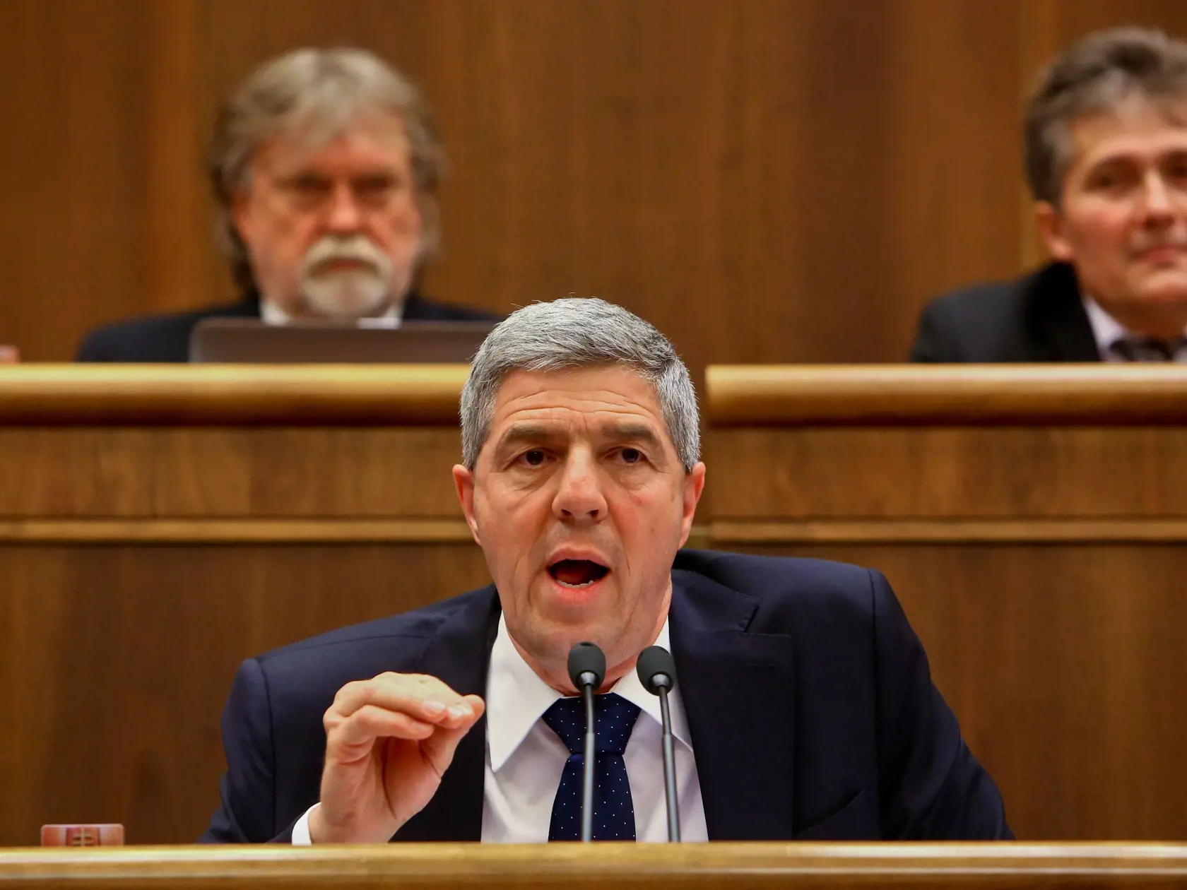 Bela Bugar pocas rokovania 3.schodze Narodnej rady Slovenskej republiky.