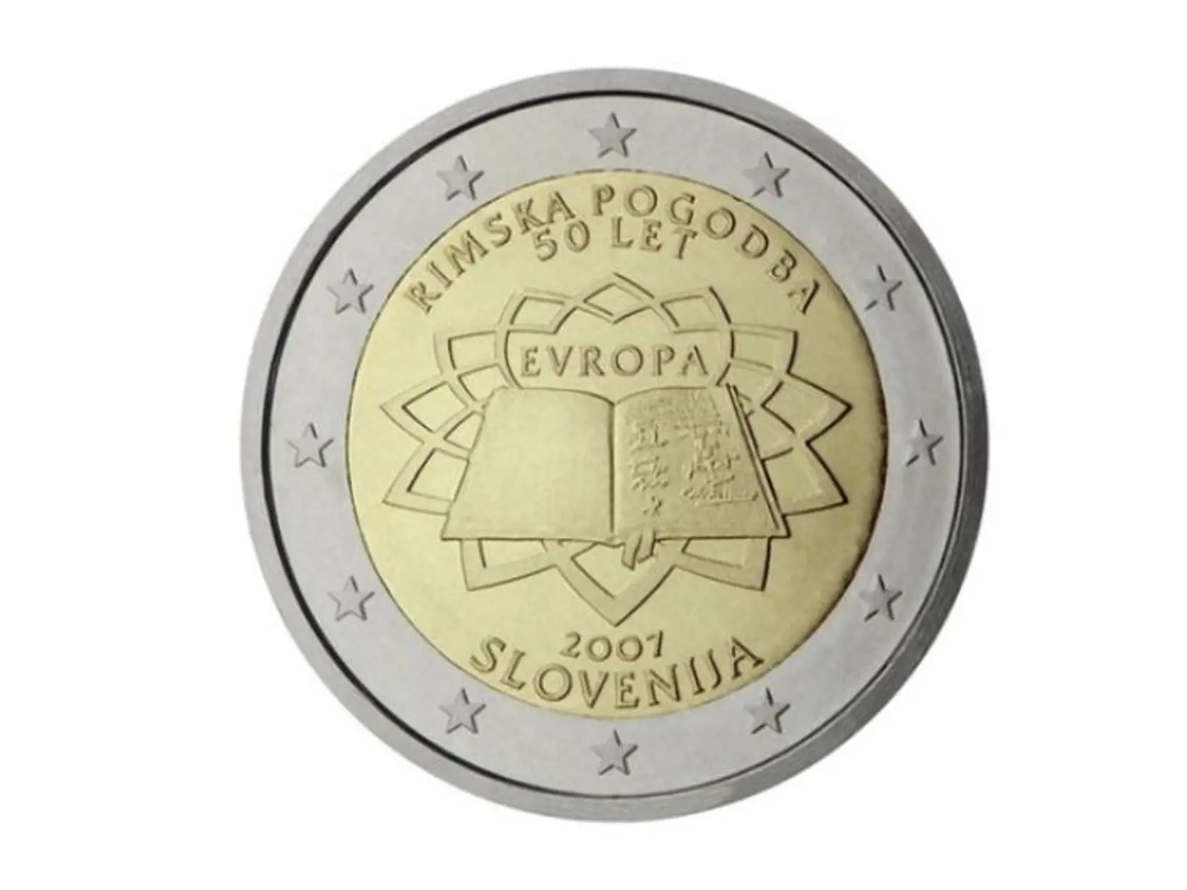 V Slovinsku bolo vydaných iba 40 000 kópií tejto mince a jej trhová hodnota je 40 eur .