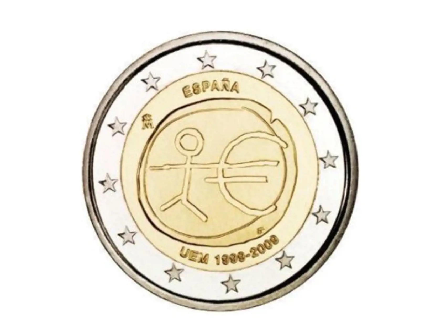 Španielska pamätná minca z roku 2009 má hodnotu približne 60 eur.