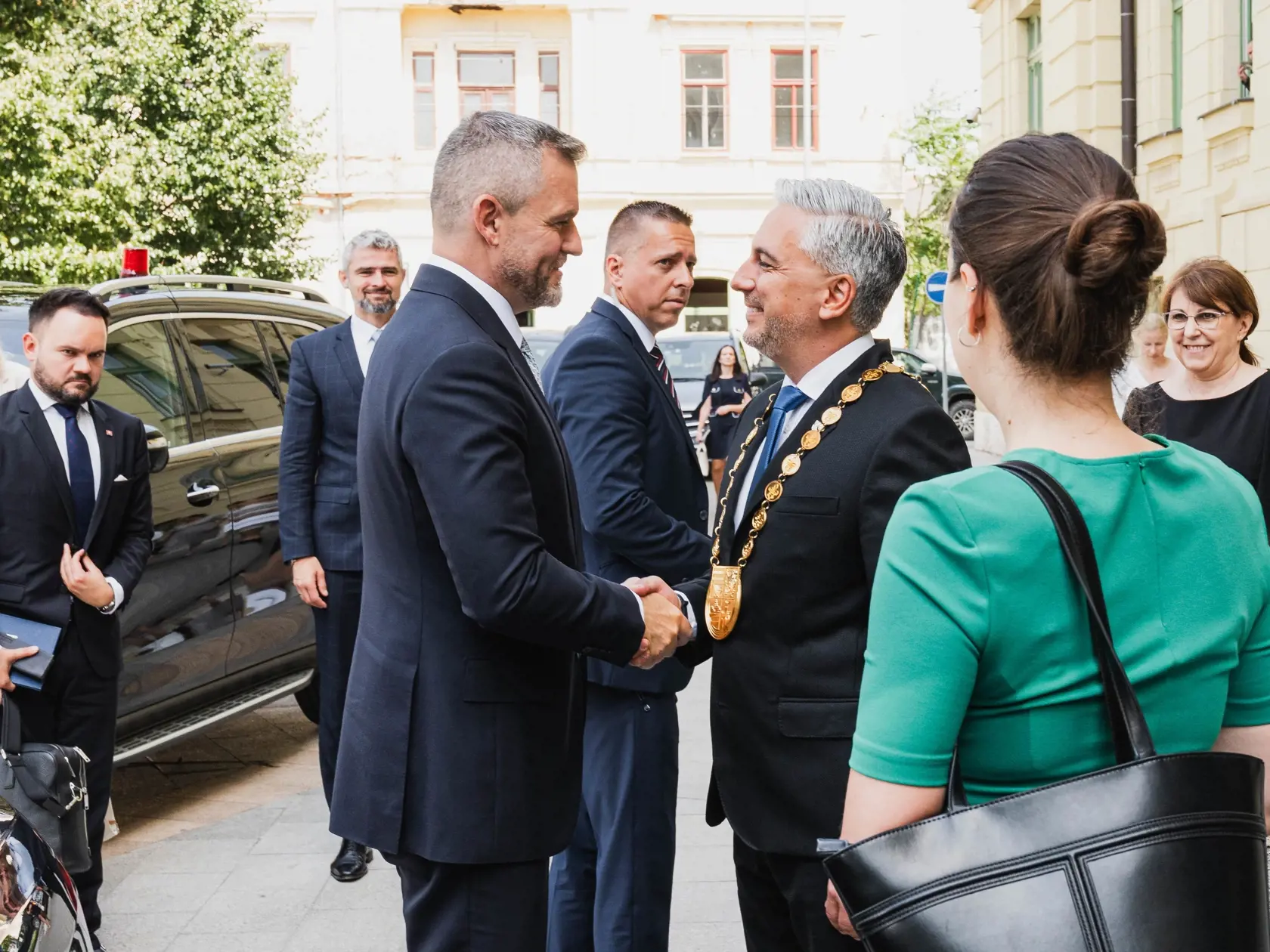 Prezident Peter Pellegrini navštívil v Košiciach aj župana Rastislava Trnku.