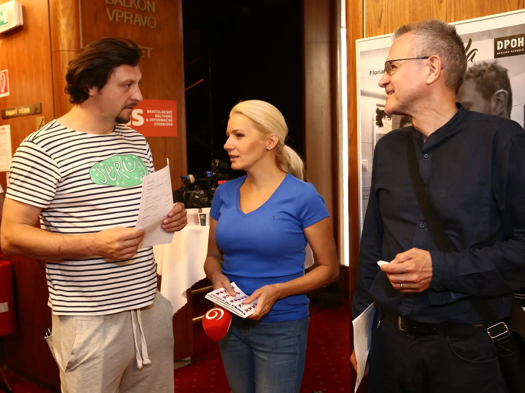Štefan Bučko na snímke s Anetou Pariškovou.