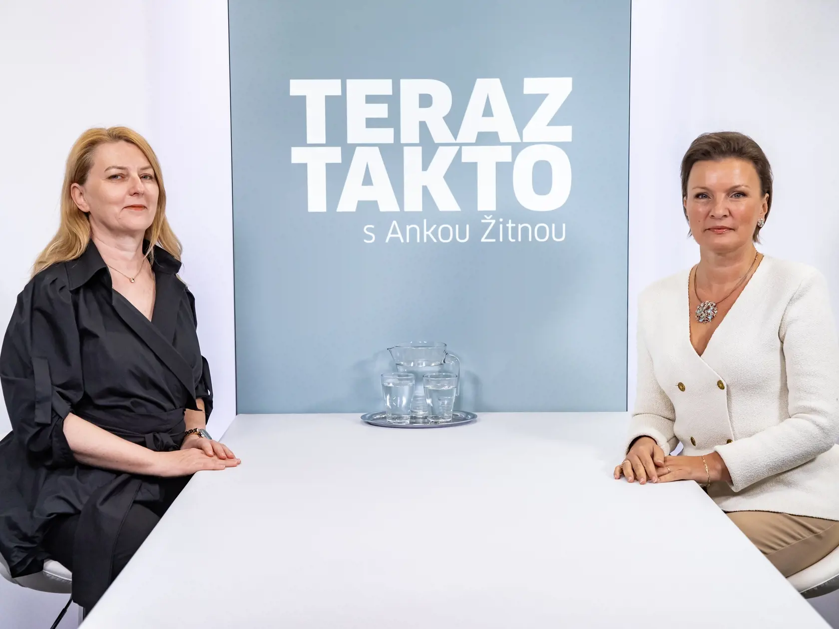 Relácia Teraz Takto s Ankou Žitnou, ktorej hosťom bola sudkyňa Dana Jelinková Dudziková.