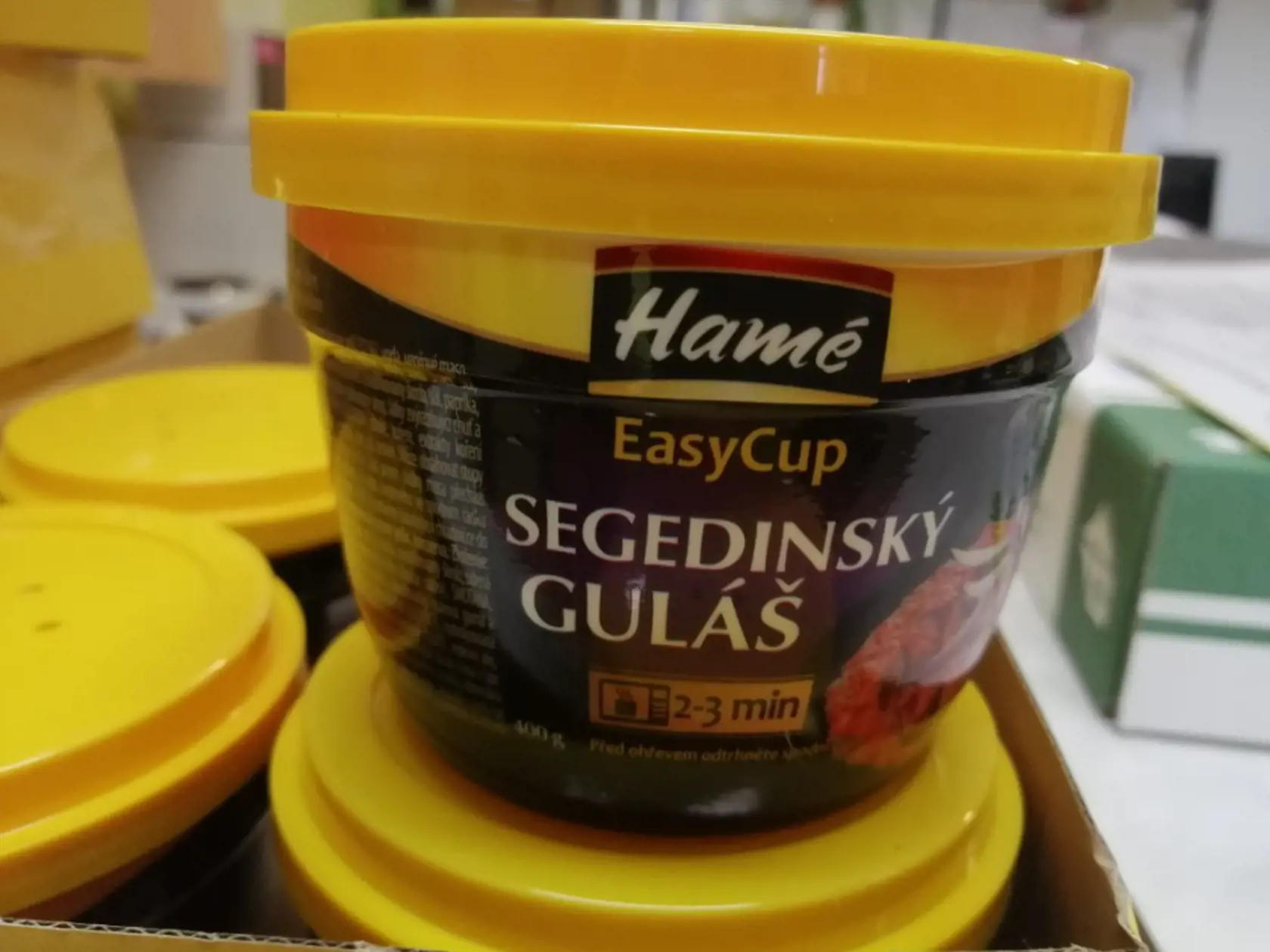 Segedínsky guláš Easy cup 400 g