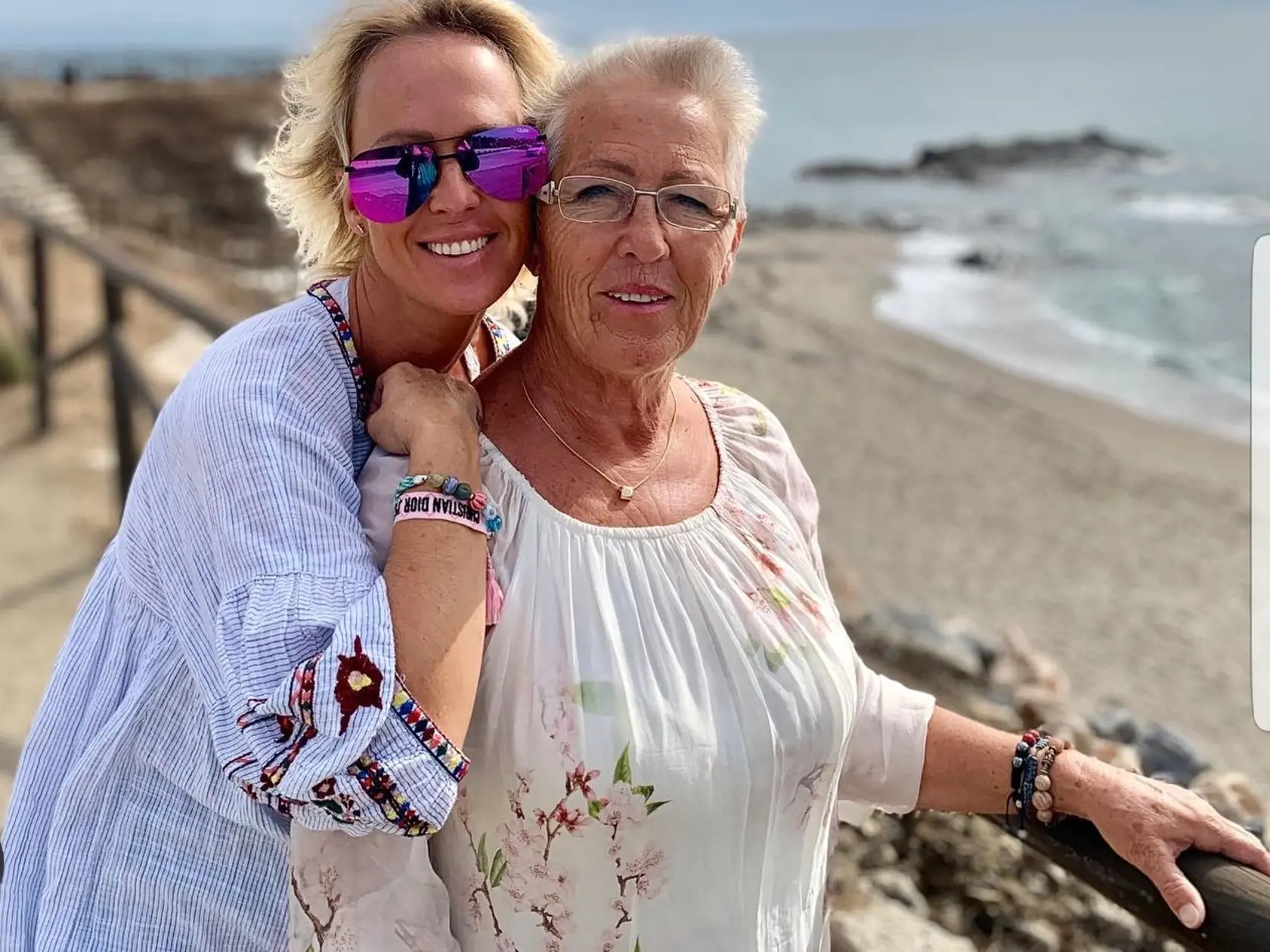 Zuzana Belohorcová so svojou mamou.