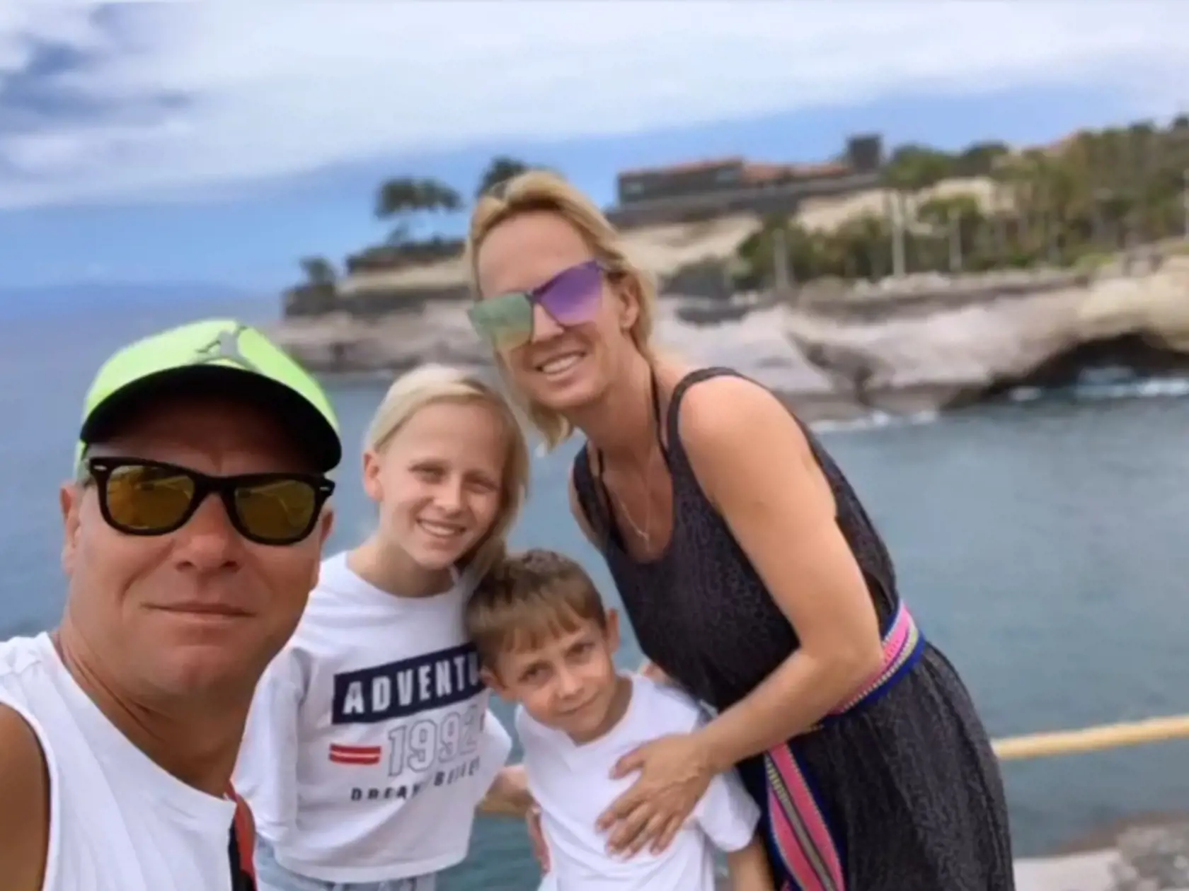 Zuzana Belohorcová je s rodinou na Tenerife šťastná.
