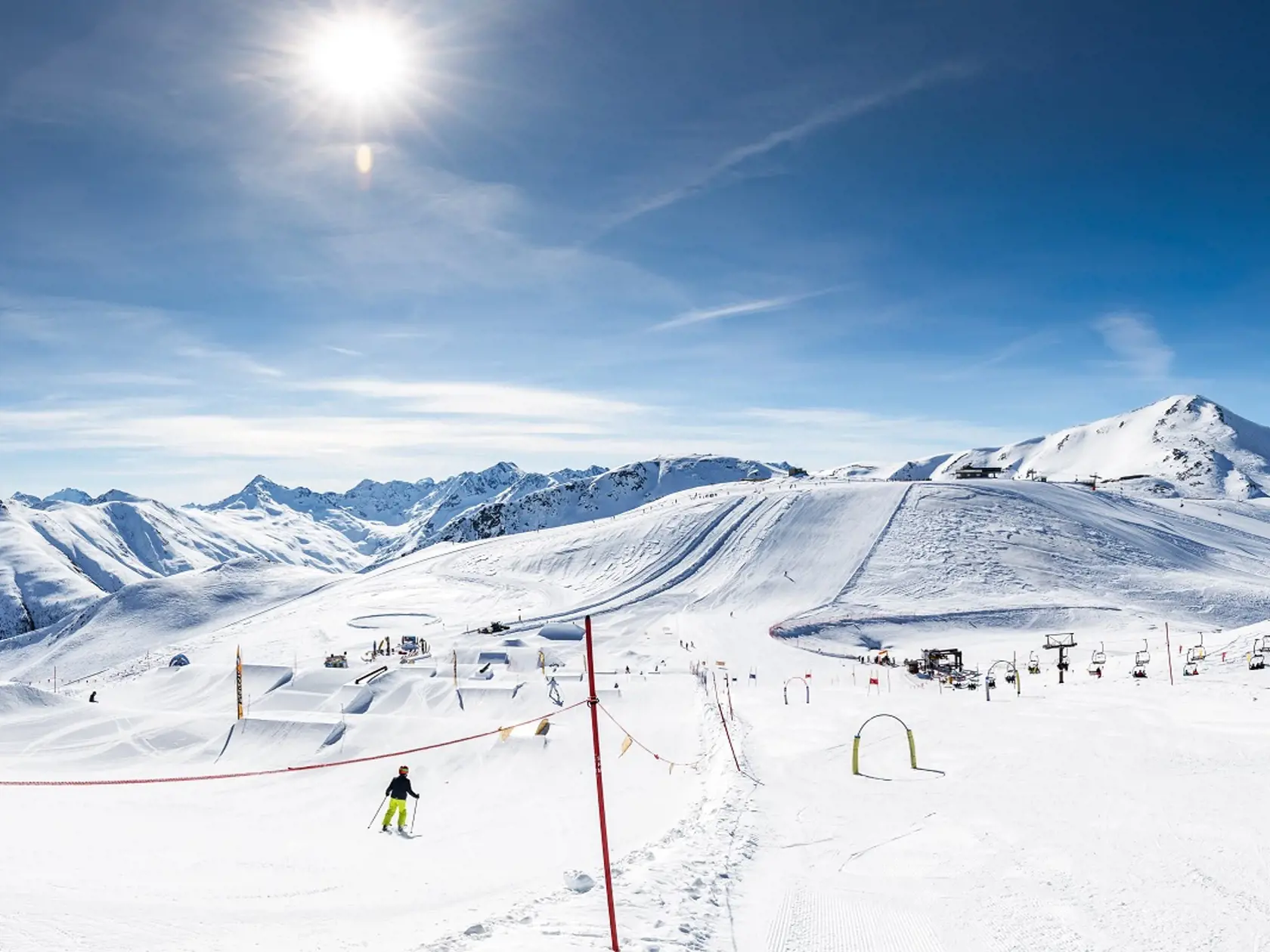Talianske lyžiarske stredisko Livigno